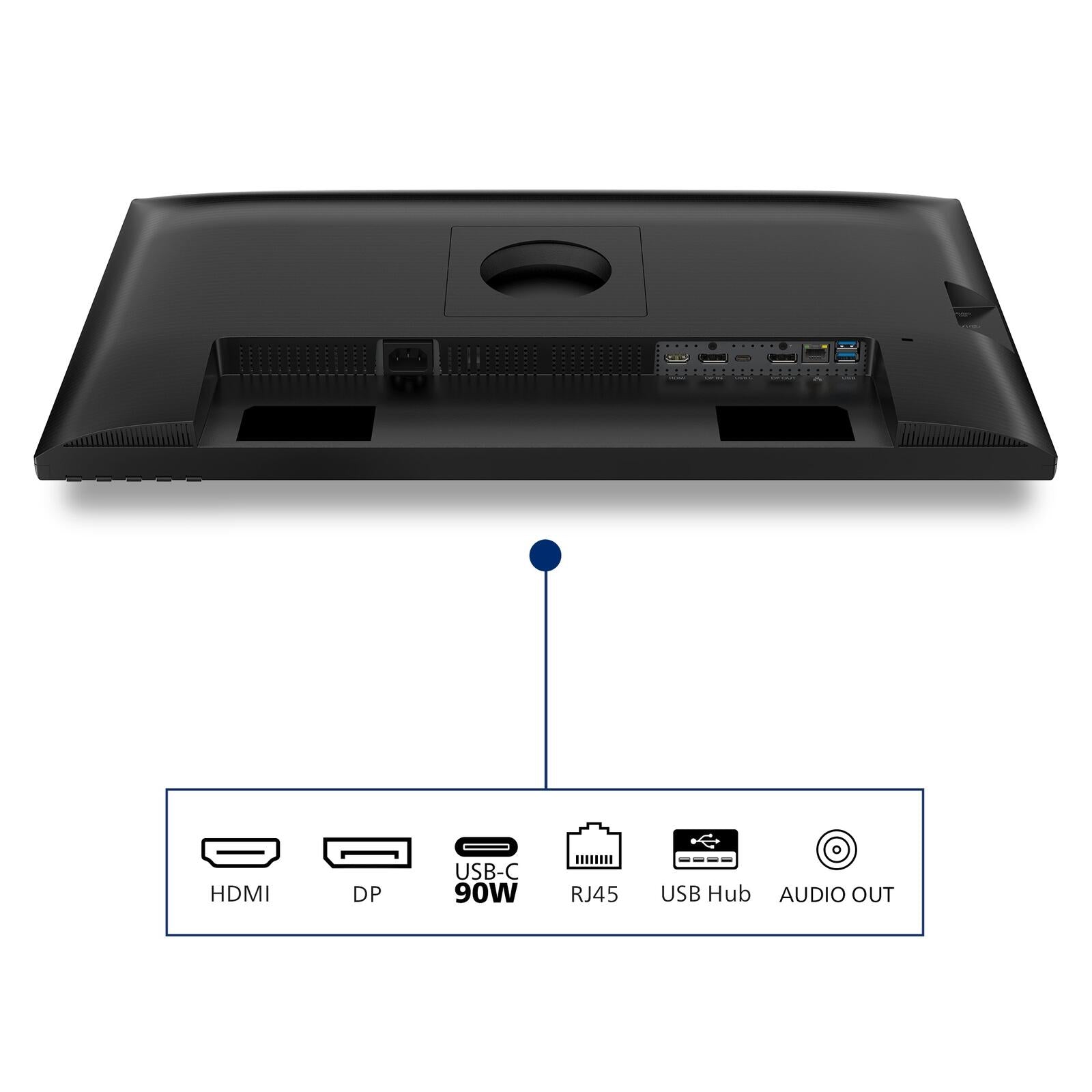 Philips 27B2U3601 Quad HD Display 68,5 cm (27') Schwarz