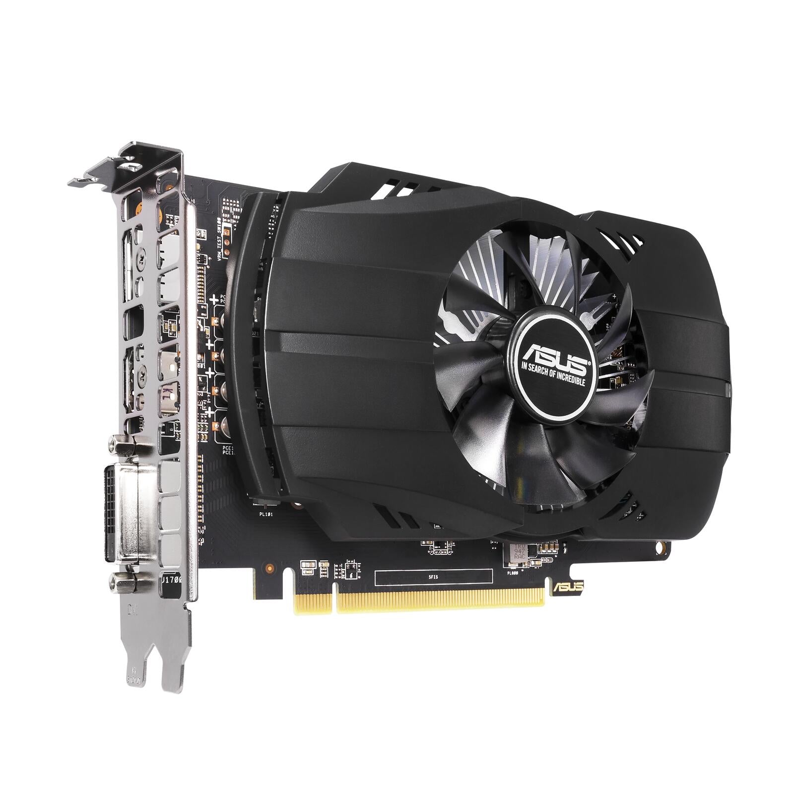 ASUS Phoenix Radeon RX 550 EVO 4GB EVO Grafikkarte (4GB GDDR5, DVI, HDMI, DP)