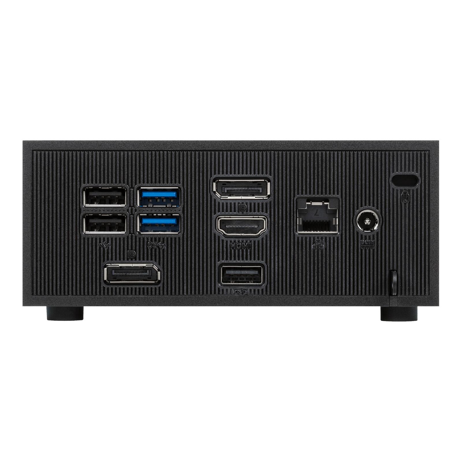 ASUS ExpertCenter PN42-SN100AD Mini Desktop PC (Intel N100 Prozessor, integrierte Intel UHD Grafik, 4GB DDR4 Speicher, 1
