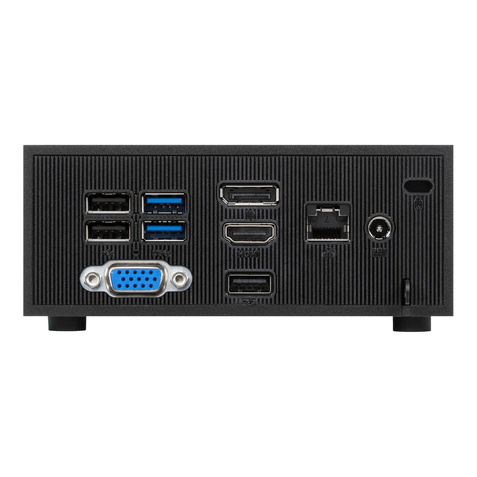 ASUS PN42-BBN100MV Barebone Mini PC (Intel N100 Prozessor, integrierte Intel UHD Grafik, WiFi 6, Bluetooth 5.0, mit Audi