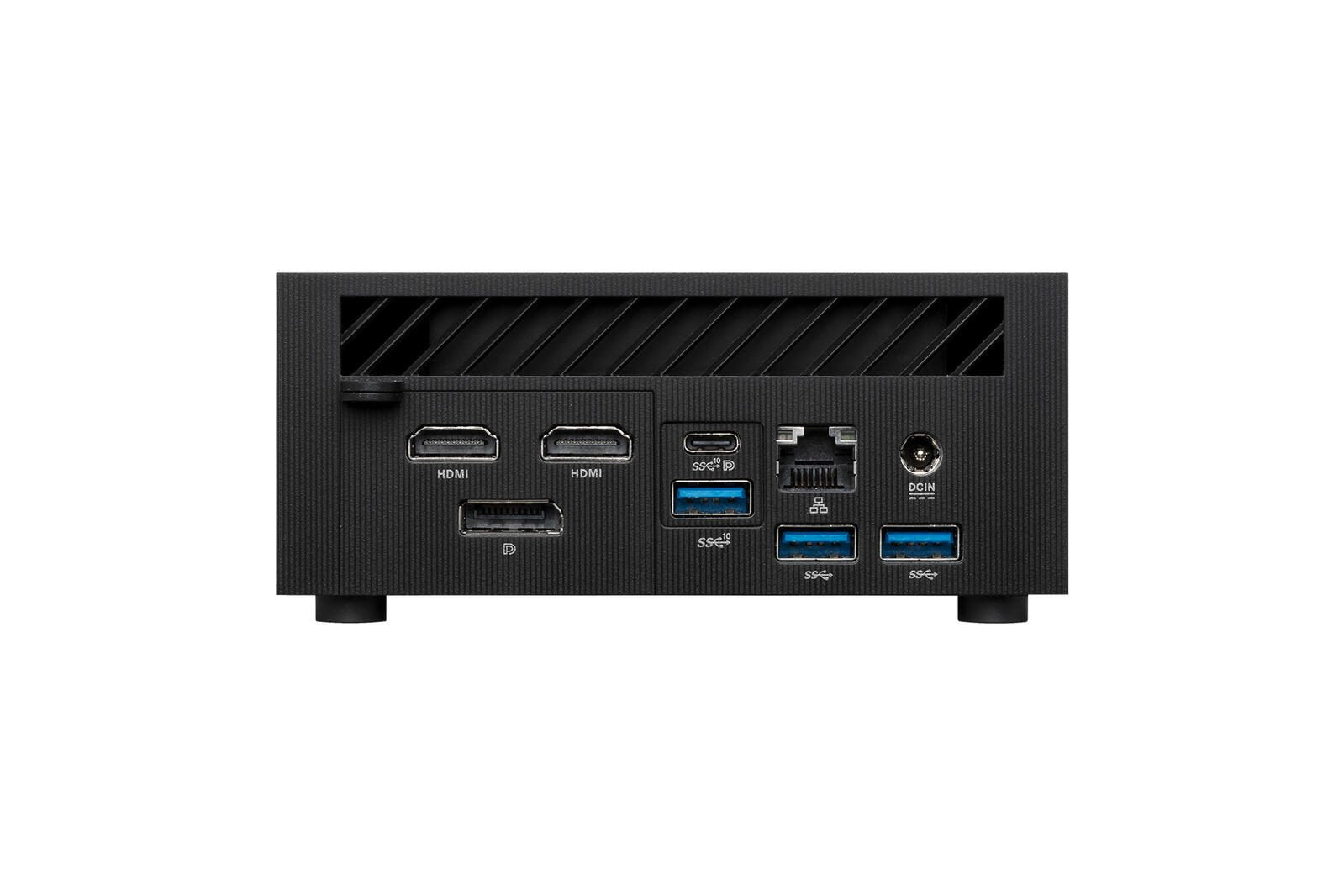 ASUS ExpertCenter PN52-S5030MD Mini PC (AMD Ryzen 5 5600H Prozessor, integrierte Radeon Grafik, 8GB DDR4 RAM, 256GB M.2