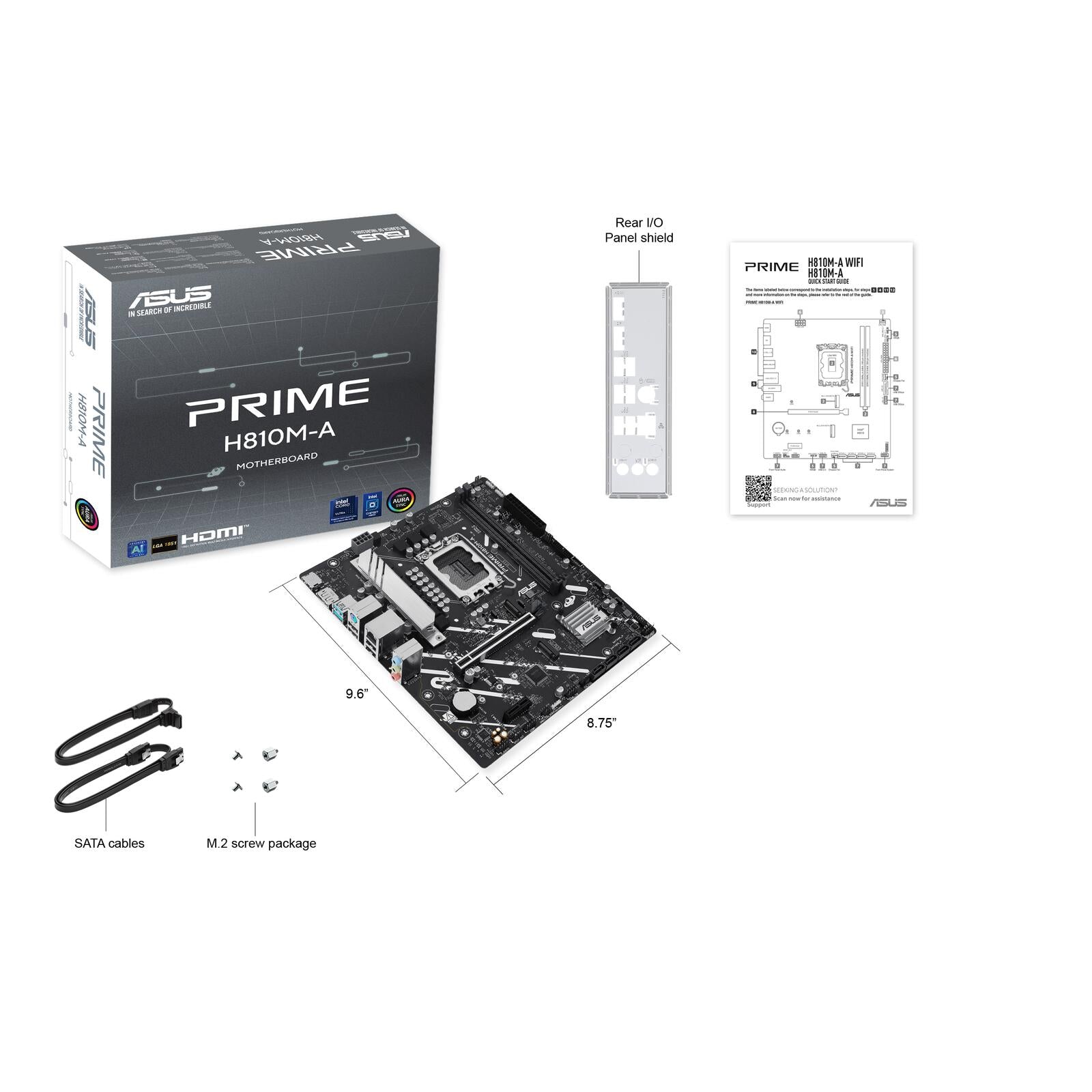ASUS PRIME H810M-A-CSM Mainboard