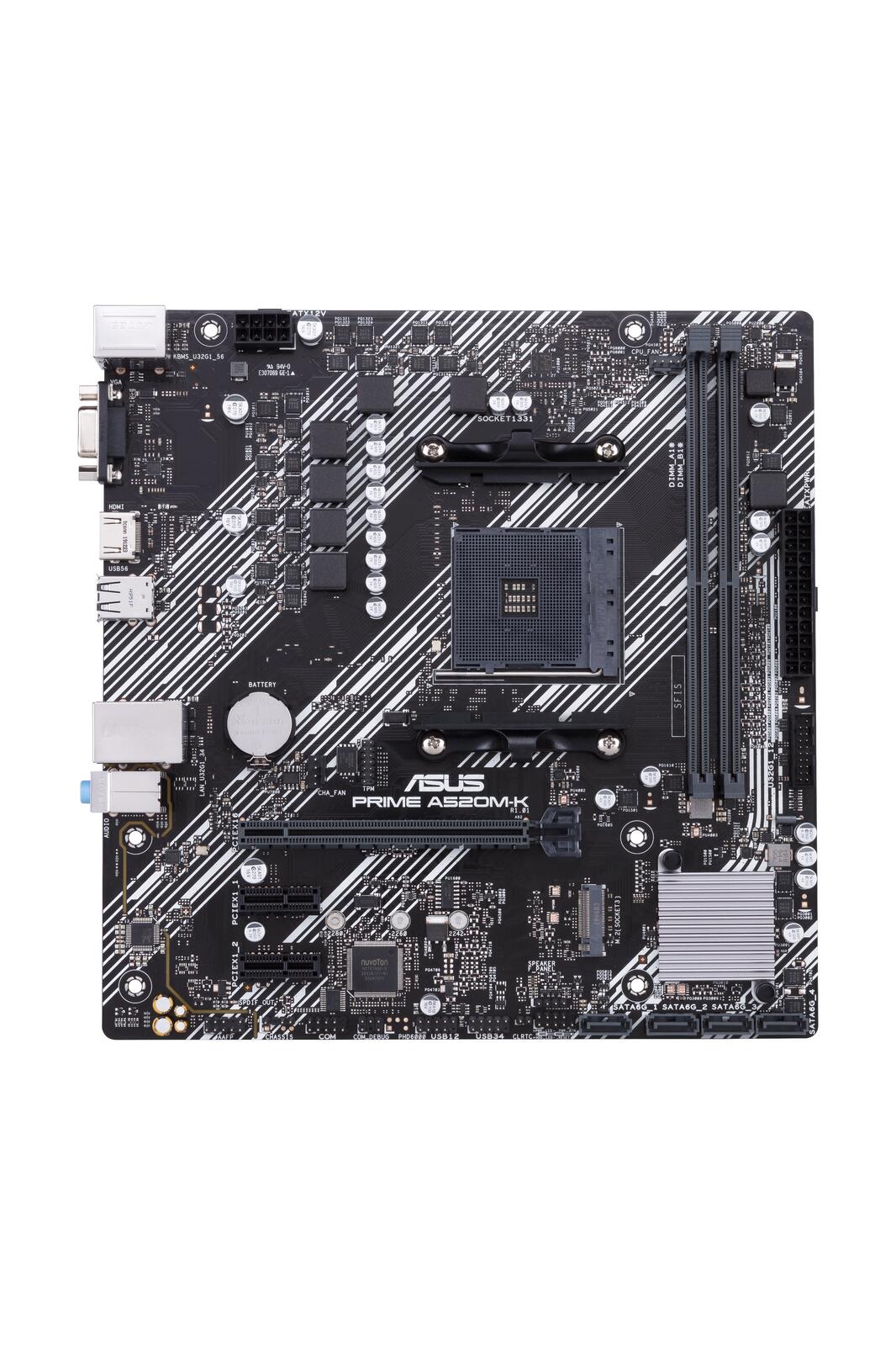 ASUS PRIME A520M-K Mainboard Sockel AM4