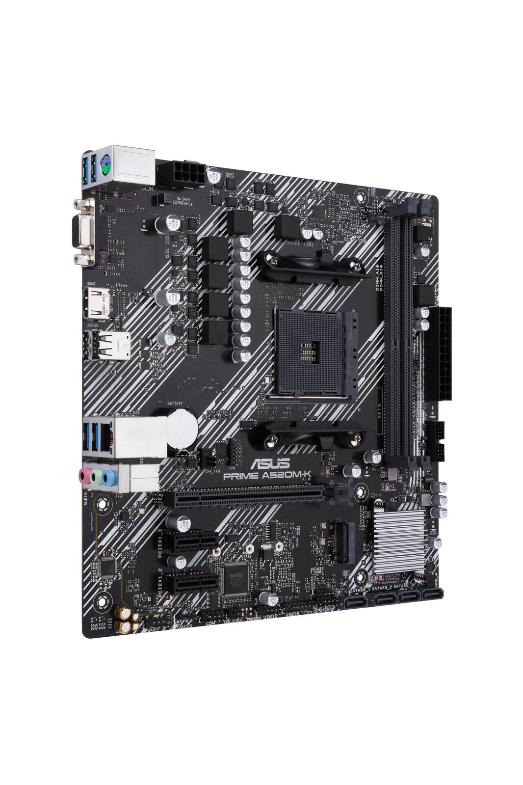 ASUS PRIME A520M-K Mainboard Sockel AM4