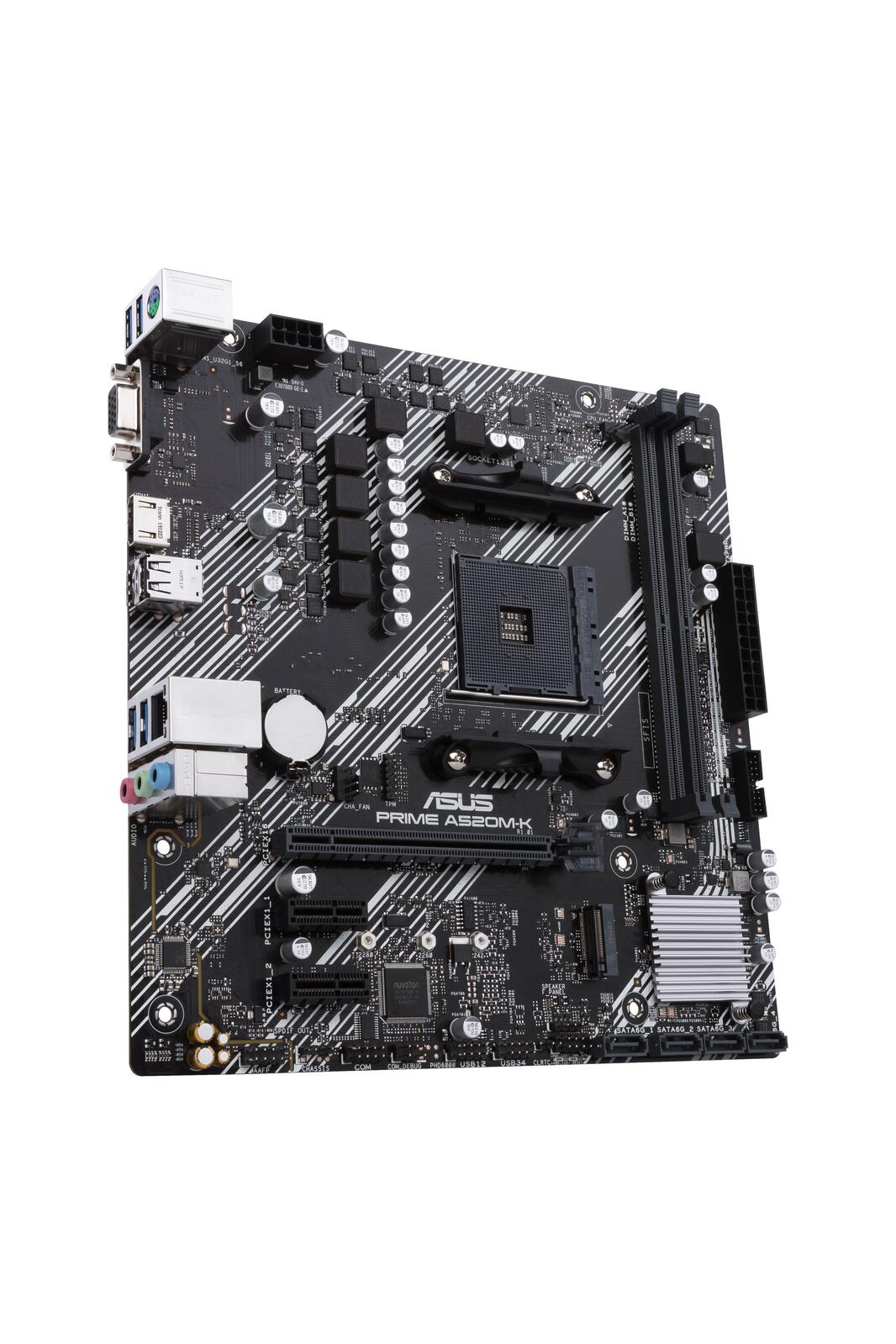ASUS PRIME A520M-K Mainboard Sockel AM4