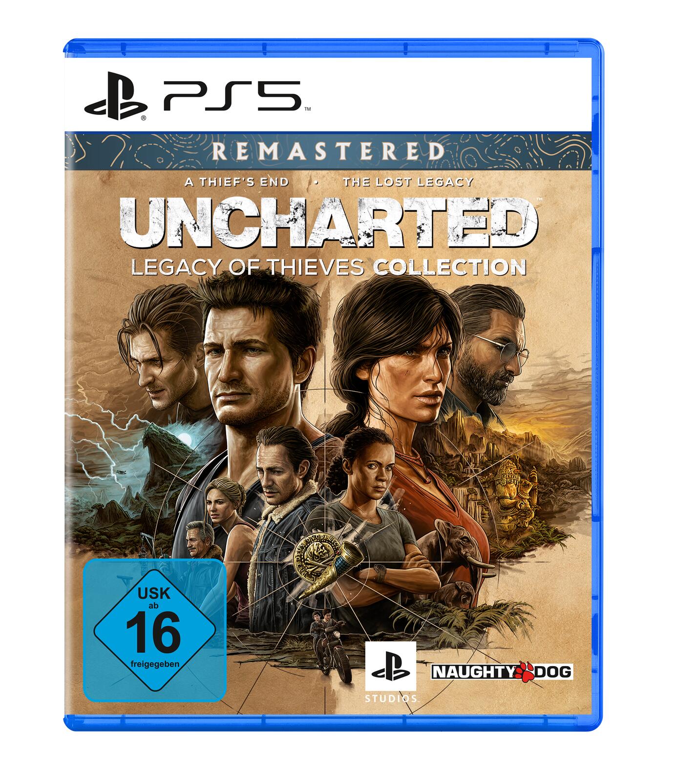 Sony Uncharted Legacy of Thieves Collection - Remastered (PS5)
