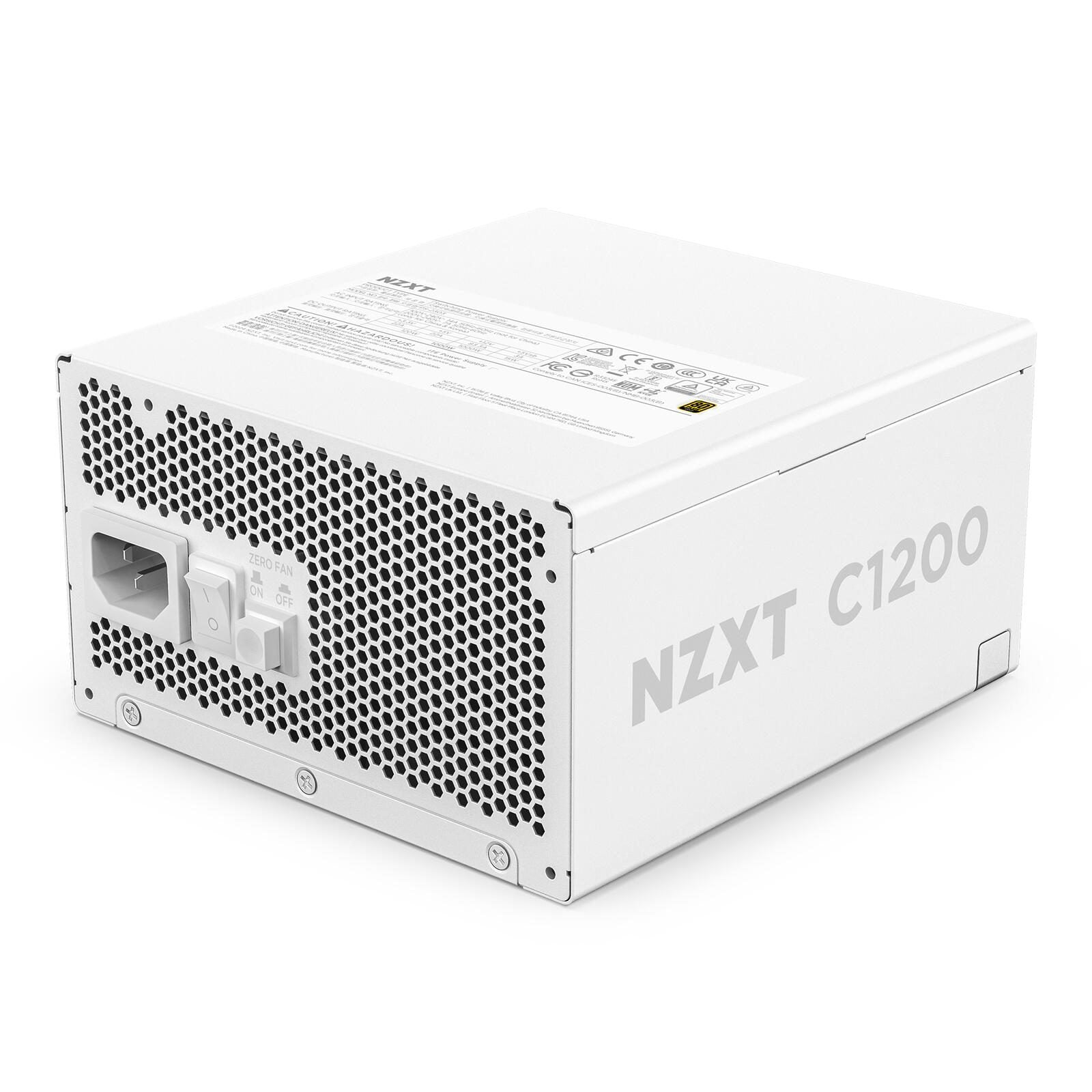 NZXT C1200 Gold ATX 3.1 - Netzteil Weiß