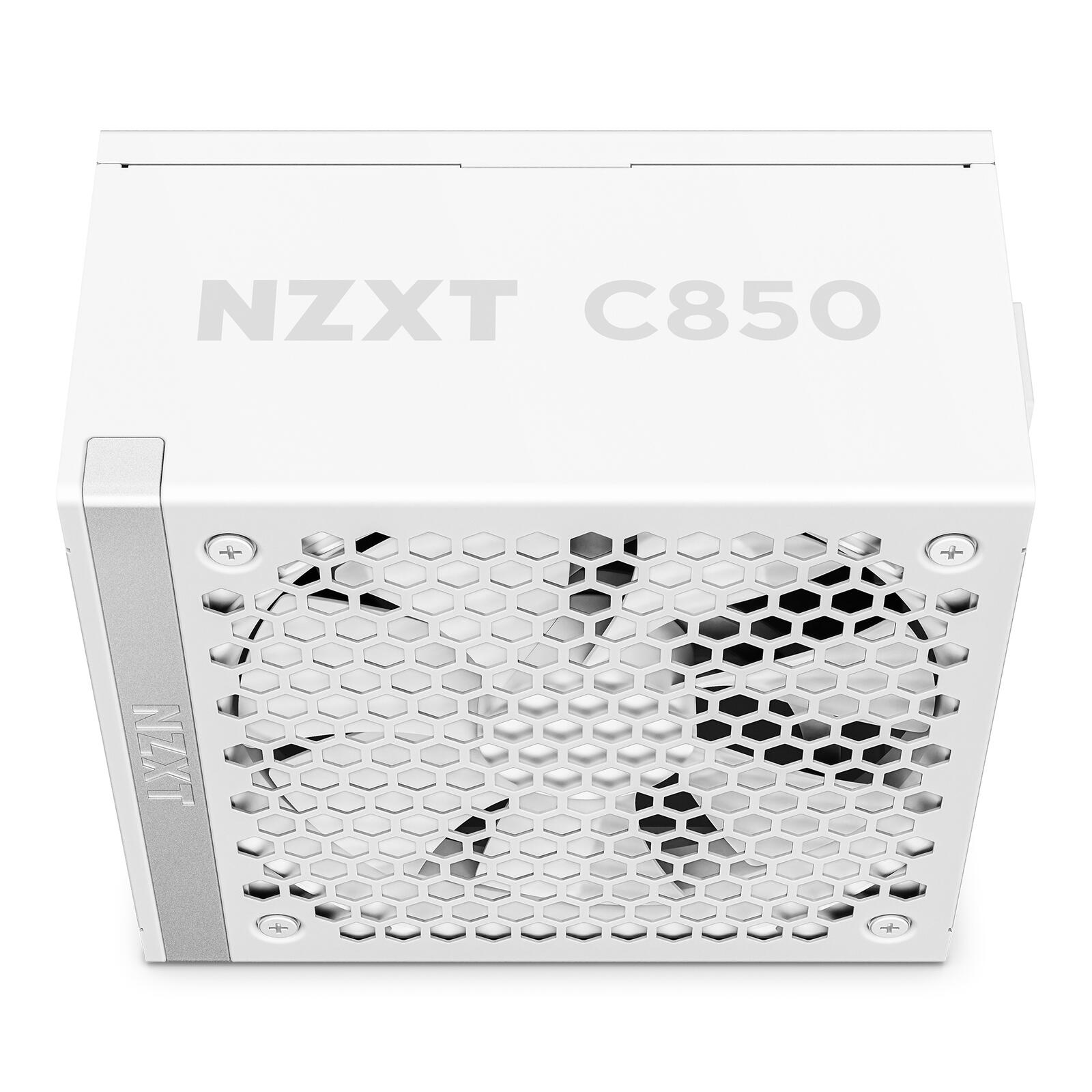 NZXT C850 Gold ATX 3.1 - Netzteil Weiß