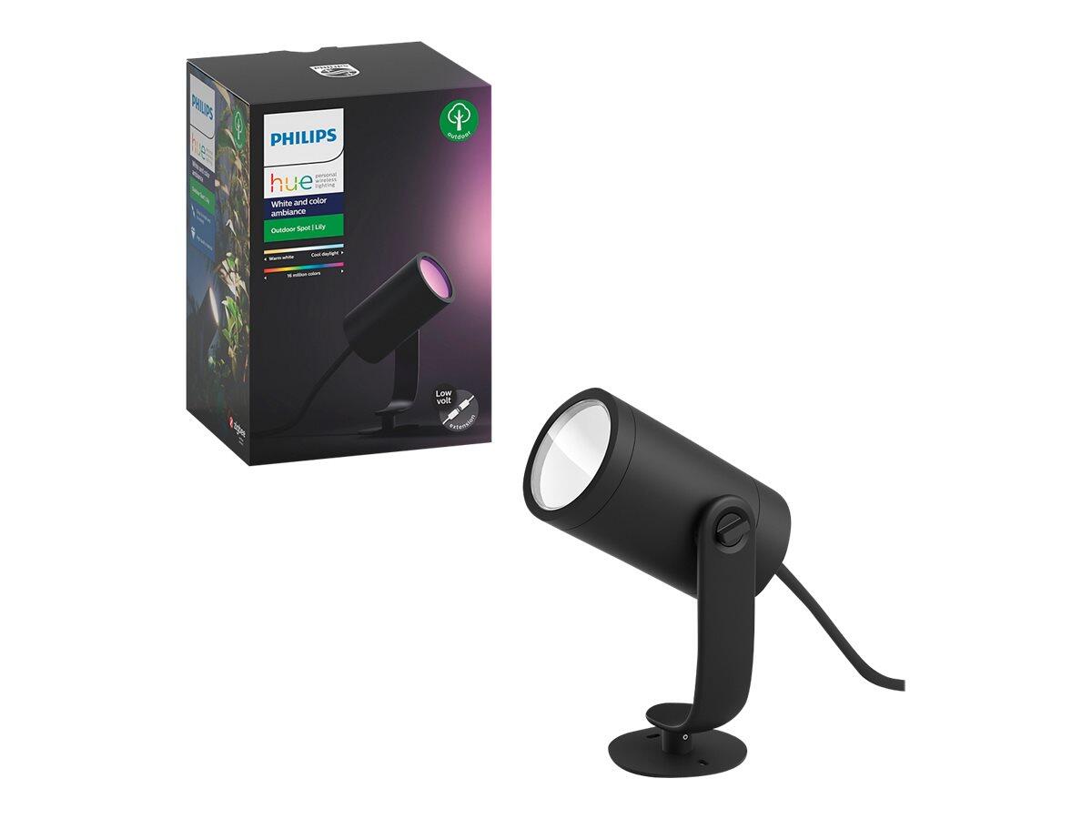 Philips Hue Lily Outdoor Spot Erweiterung schwarz