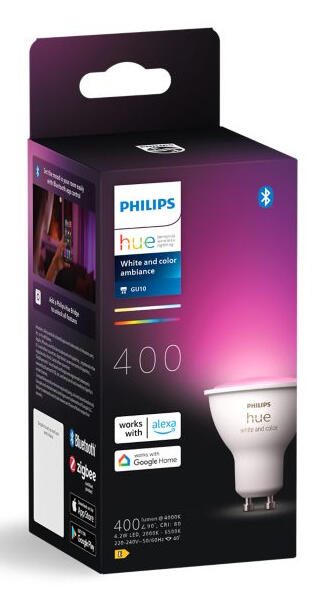 Philips Hue GU10 weißes und farbiges Licht