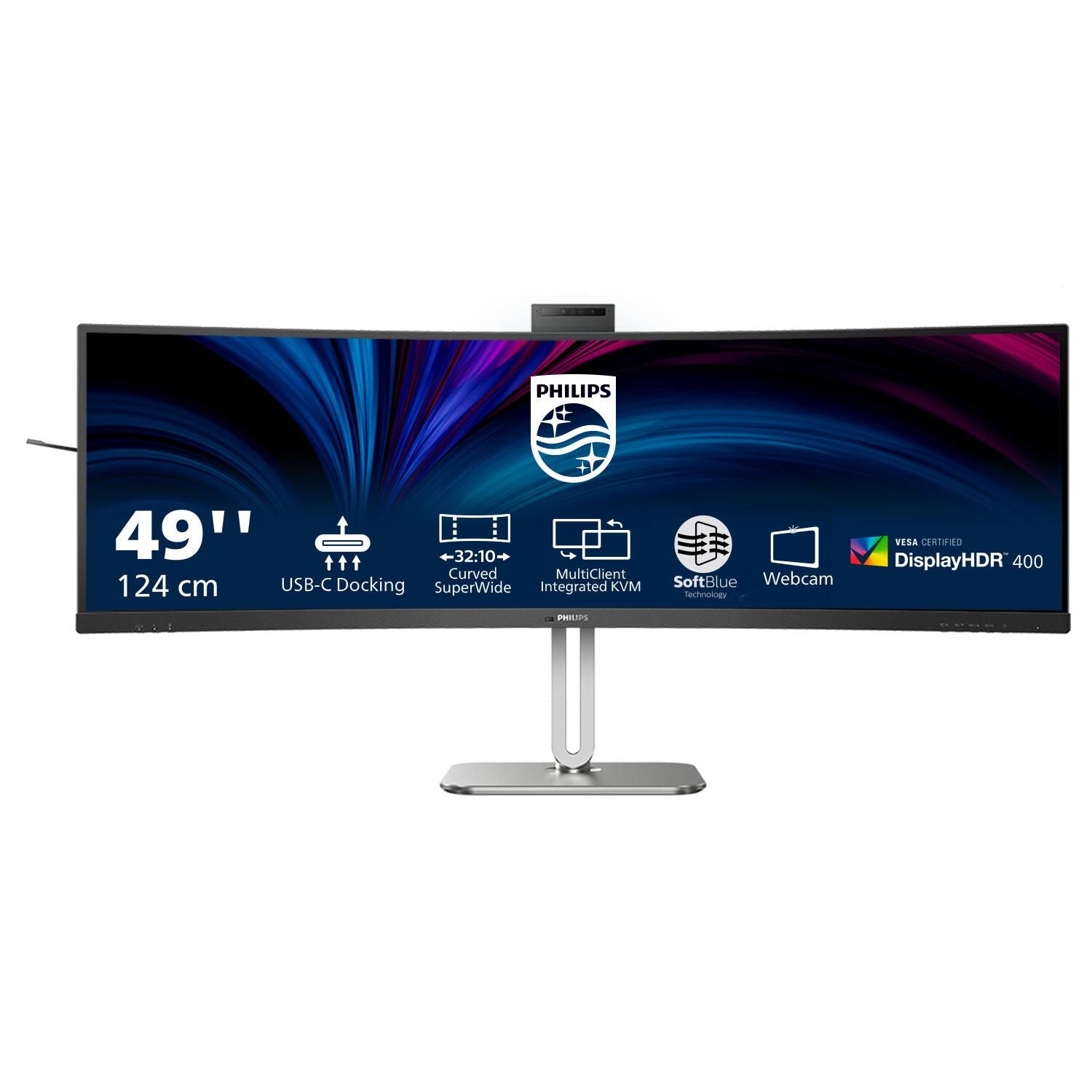 Philips 49B2U6900CH Curved LCD-Monitor 124 cm (48,8 Zoll)