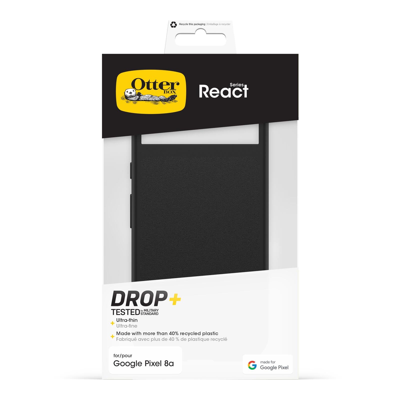 OtterBox React Google Pixel 8a - black