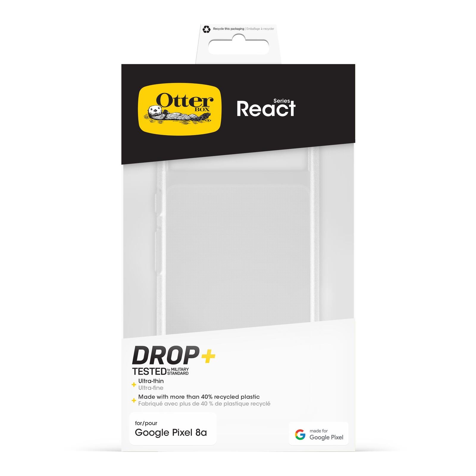OtterBox React Google Pixel 8a - clear