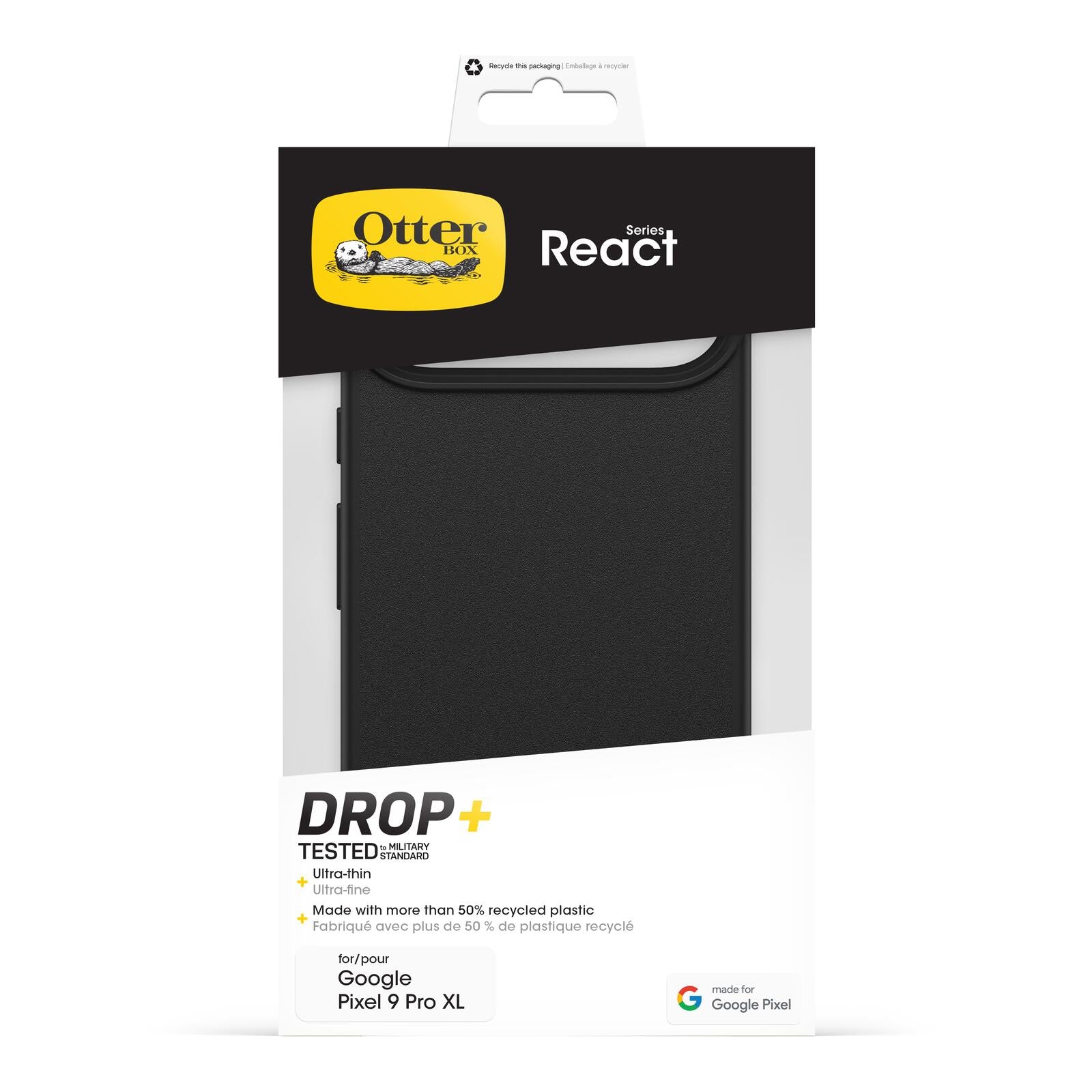 OtterBox React Google Pixel 9 Pro XL - black