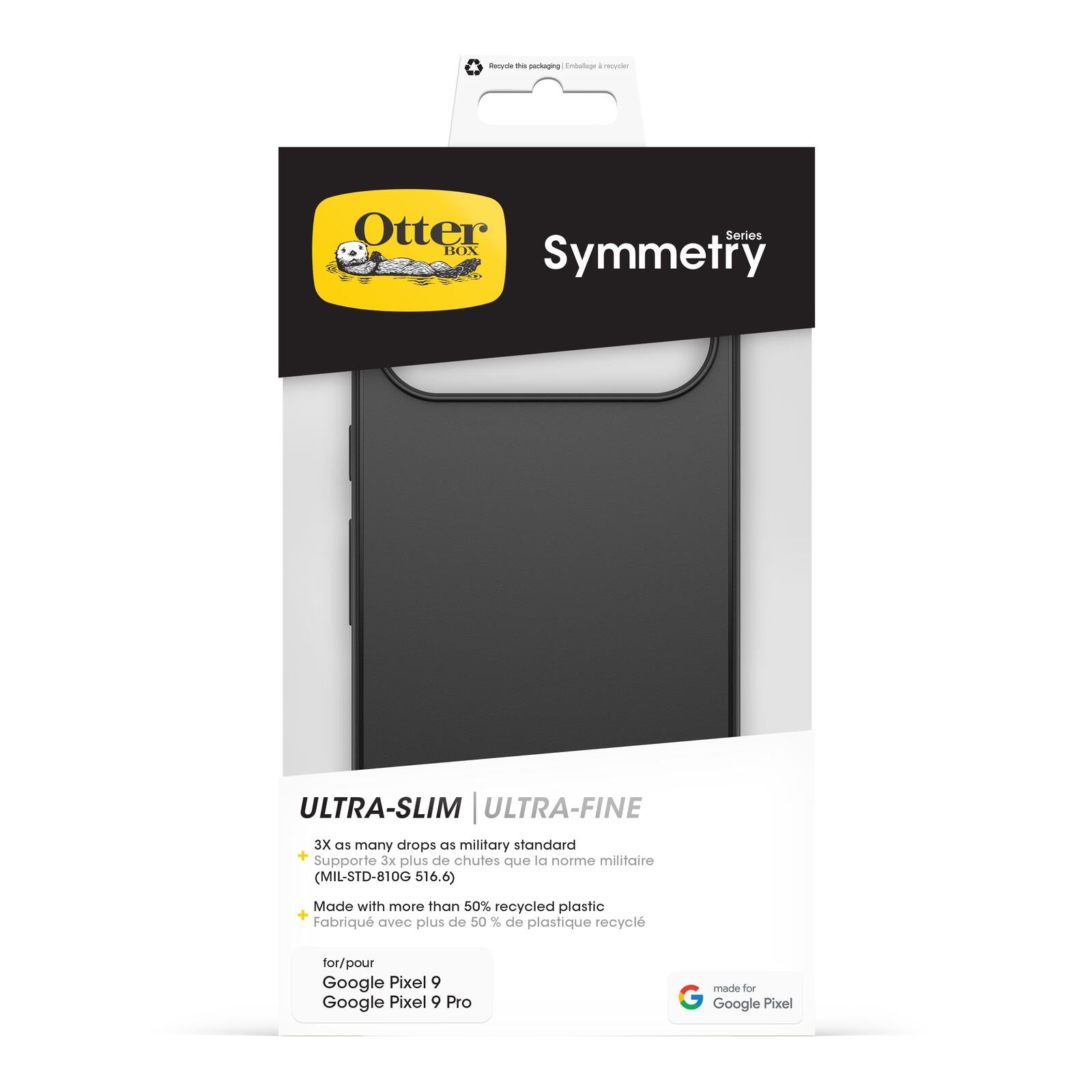 OtterBox Symmetry Google Pixel 9/Pixel 9 Pro - black