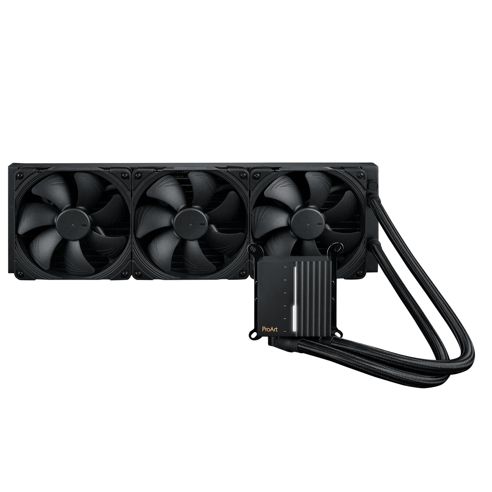 ASUS ProArt LC 420 All-in-One CPU-Wasserkühler (beleuchtete Systemstatusanzeige, 3x Noctua NF-A14 industrialPPC-2000 PWM
