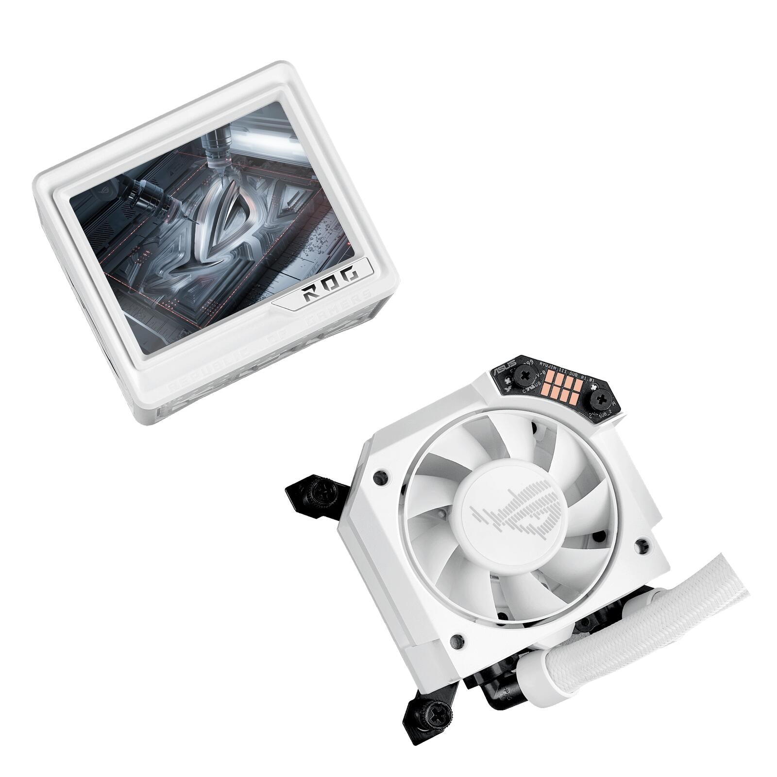 ASUS ROG Ryujin III 360 ARGB Extreme White All-in-One Flüssig-CPU-Wasserkühlung