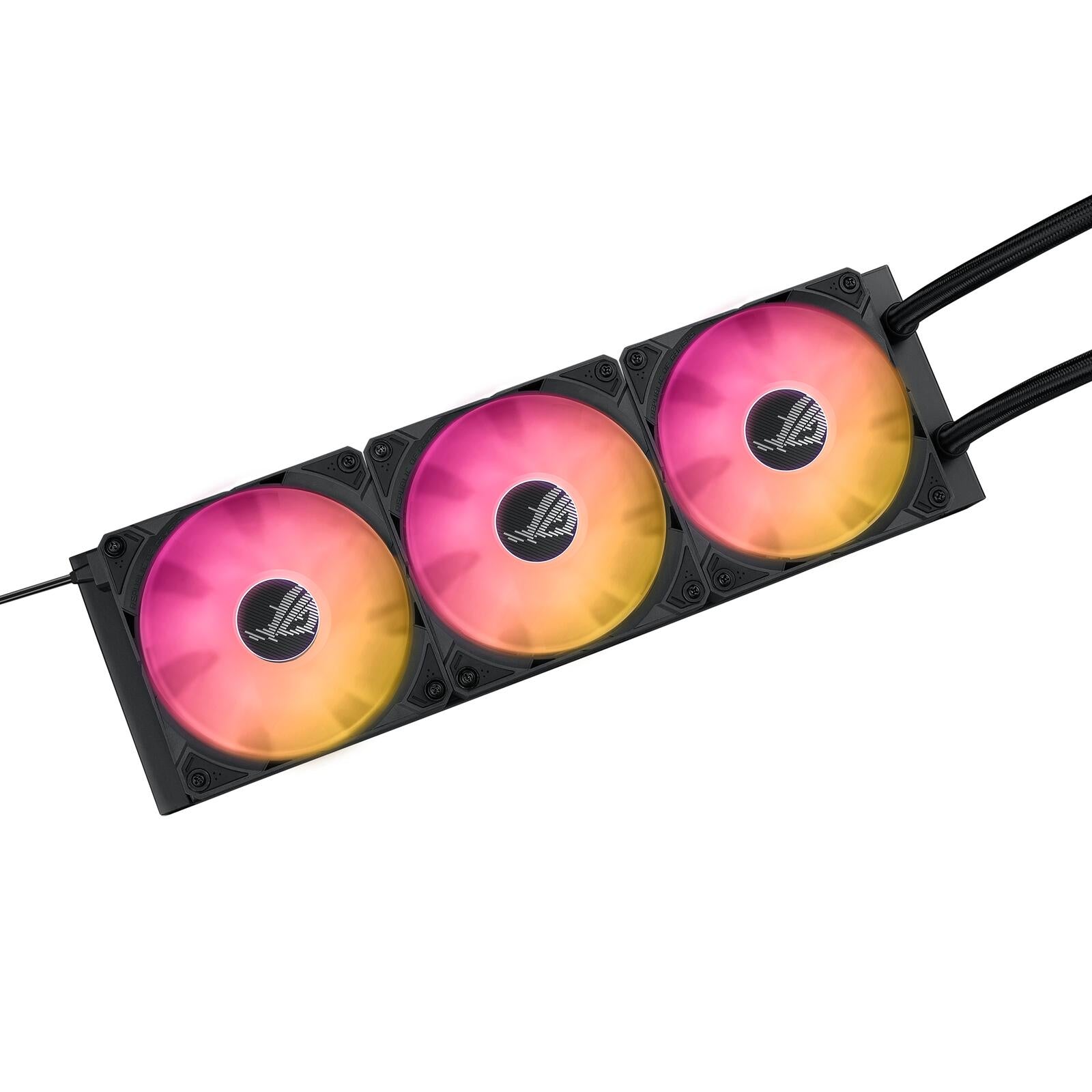 ASUS ROG Ryujin III 360 ARGB All-in-One Flüssig CPU-Kühler (3,5 Zoll LCD, Asetek-Pumpe der 8. Generation, 3x ROG 120mm R