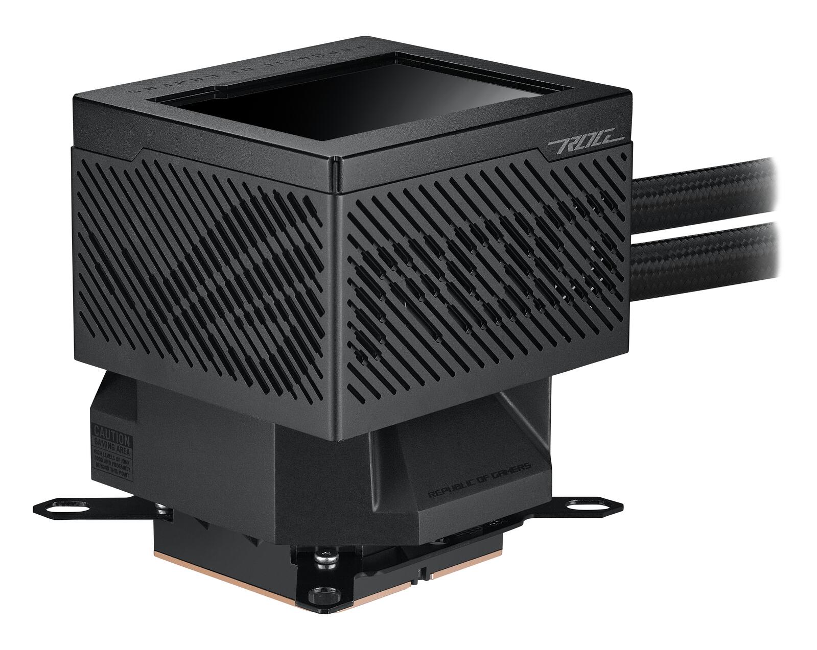 ASUS ROG Ryujin III 360 All-in-One Flüssig CPU-Kühler (3,5 Zoll LCD, Asetek-Pumpe der 8. Generation, 3x Noctua 2000 PWM