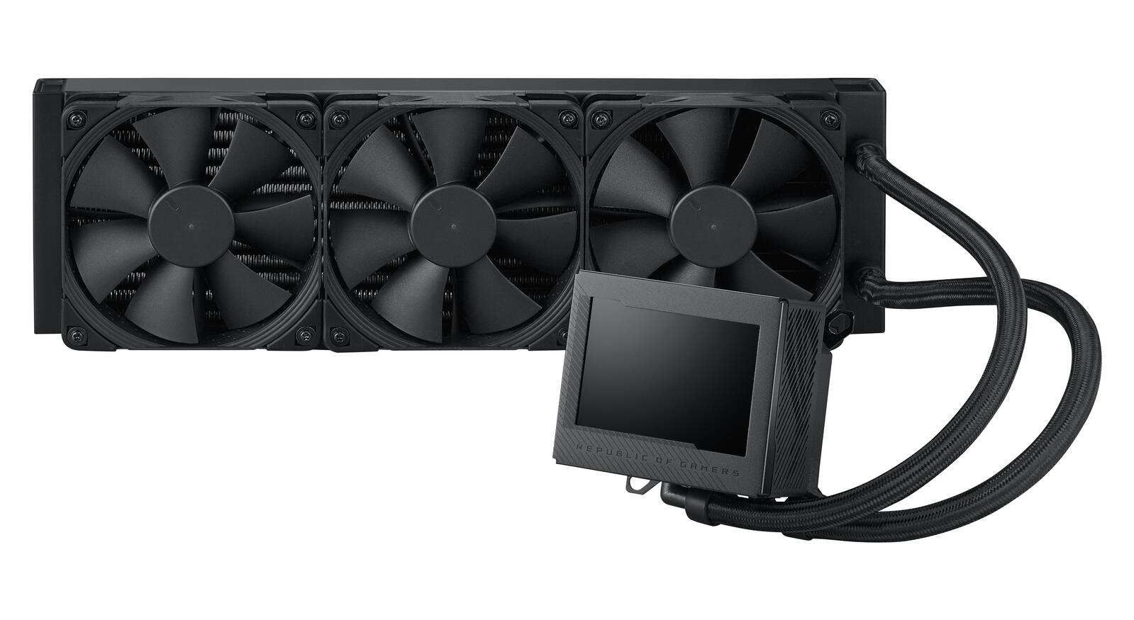 ASUS ROG Ryujin III 360 All-in-One Flüssig CPU-Kühler (3,5 Zoll LCD, Asetek-Pumpe der 8. Generation, 3x Noctua 2000 PWM