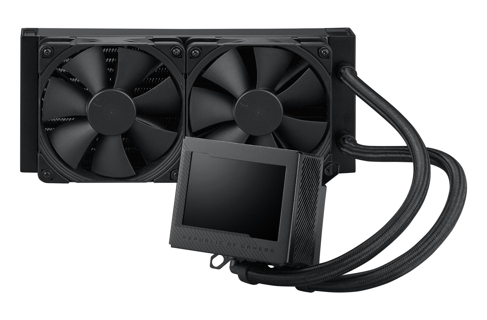 ASUS ROG Ryujin III 240 All-in-One Flüssig CPU-Kühler (3,5 Zoll LCD, Asetek-Pumpe der 8. Generation, 2x Noctua 2000 PWM