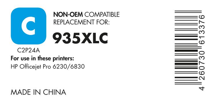 OFFICE-Partner Premium Druckerpatrone recycelt - alternativ zu HP 935XL (C2P24AE) - cyan