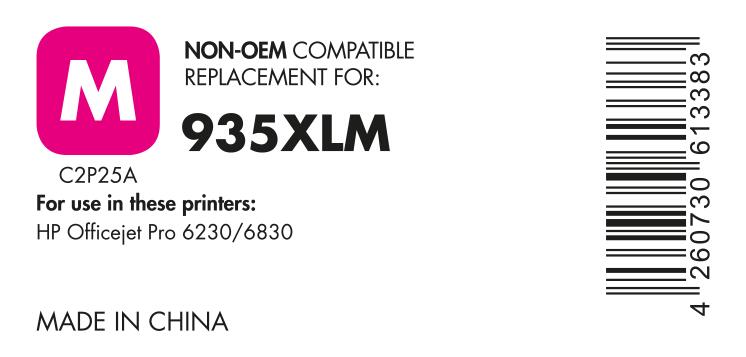 OFFICE-Partner Premium Druckerpatrone recycelt - alternativ zu HP 935XL (C2P25AE) - magenta