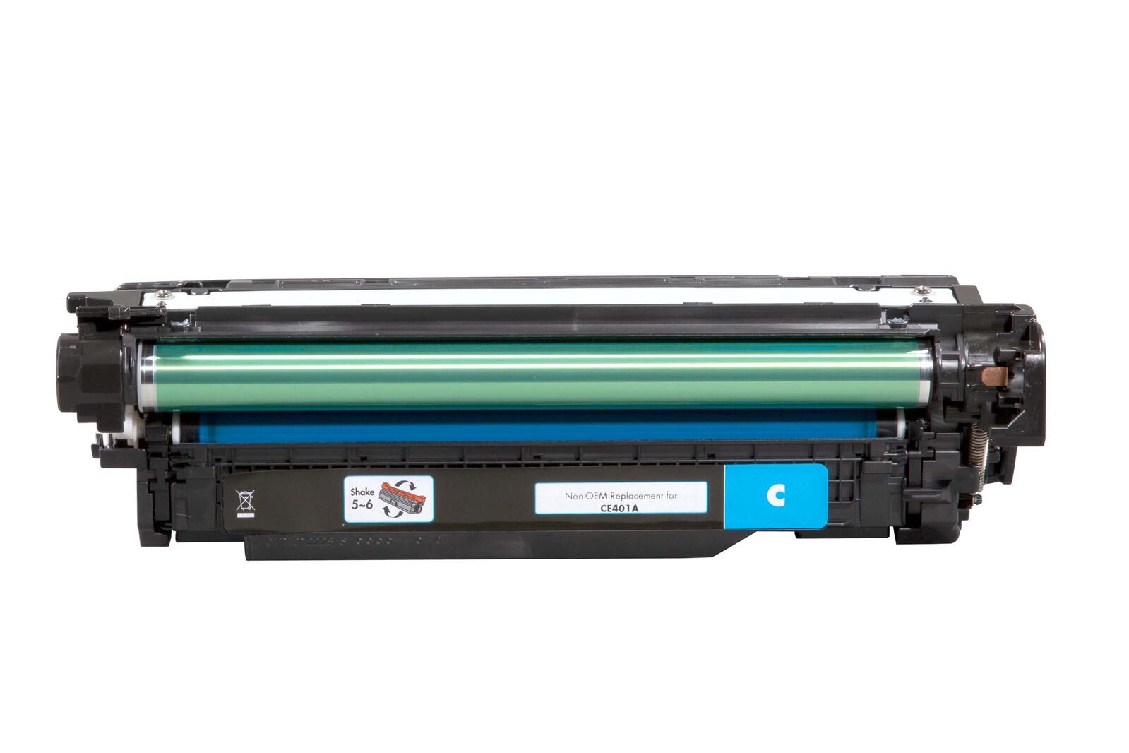 OFFICE-Partner Premium Toner recycelt - alternativ zu HP 201A (CF401A) - cyan