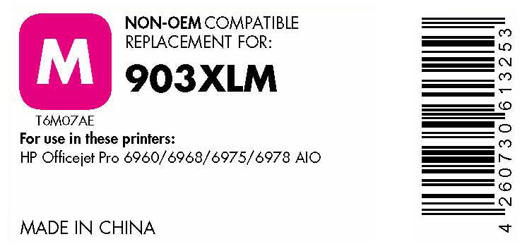 OFFICE-Partner Premium Druckerpatrone recycelt - alternativ zu HP 903XL (T6M07AE) - magenta