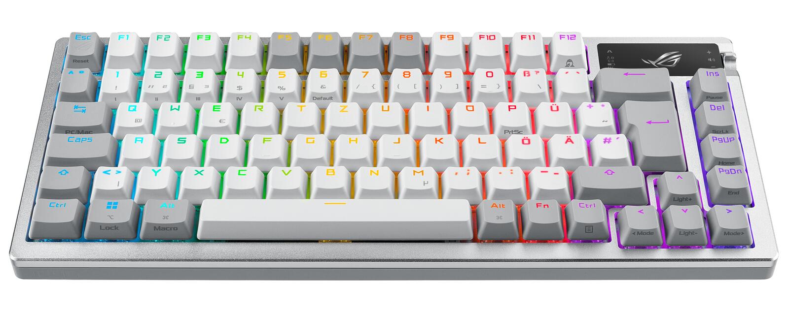 ASUS ROG Azoth RGB Gaming-Tastatur, weiß