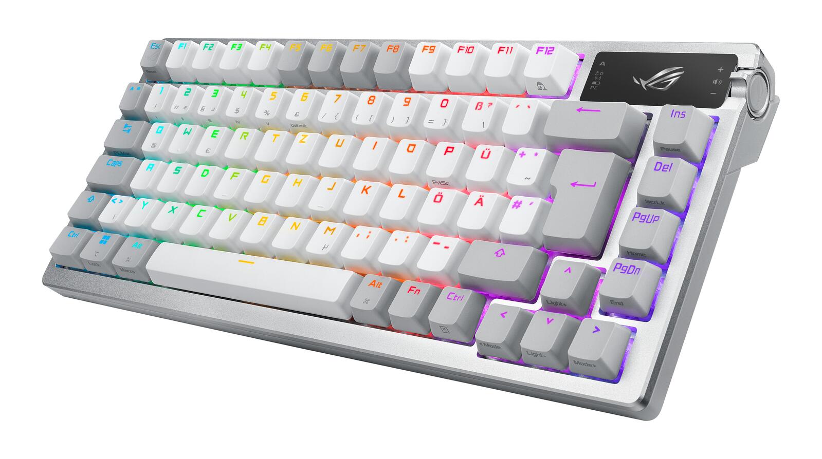 ASUS ROG Azoth RGB Gaming-Tastatur, weiß