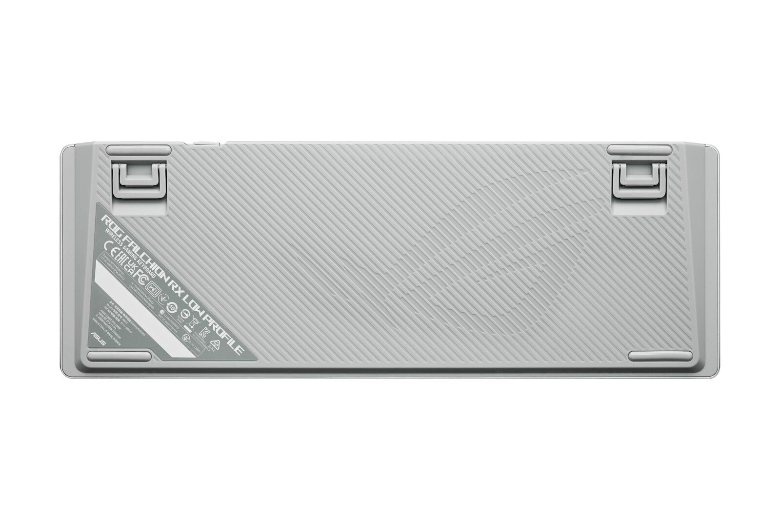 ASUS ROG Falchion RX Low Profile kabellose Gaming-Tastatur, weiß