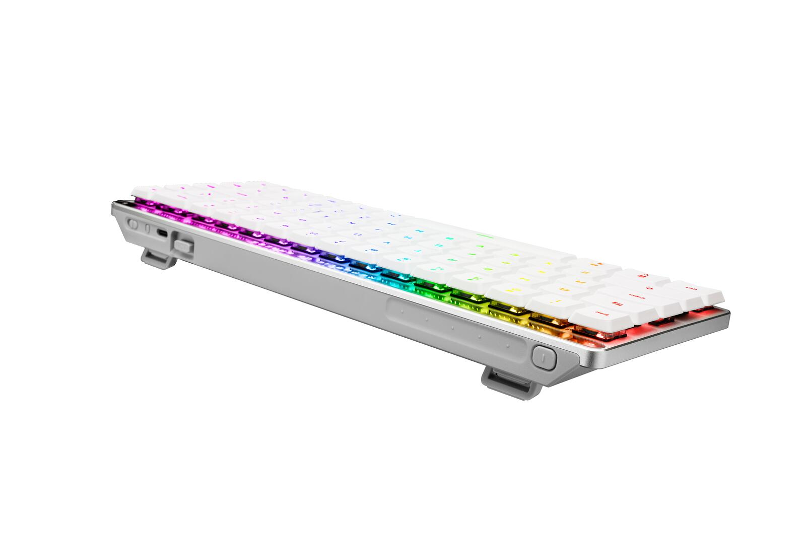 ASUS ROG Falchion RX Low Profile kabellose Gaming-Tastatur, weiß