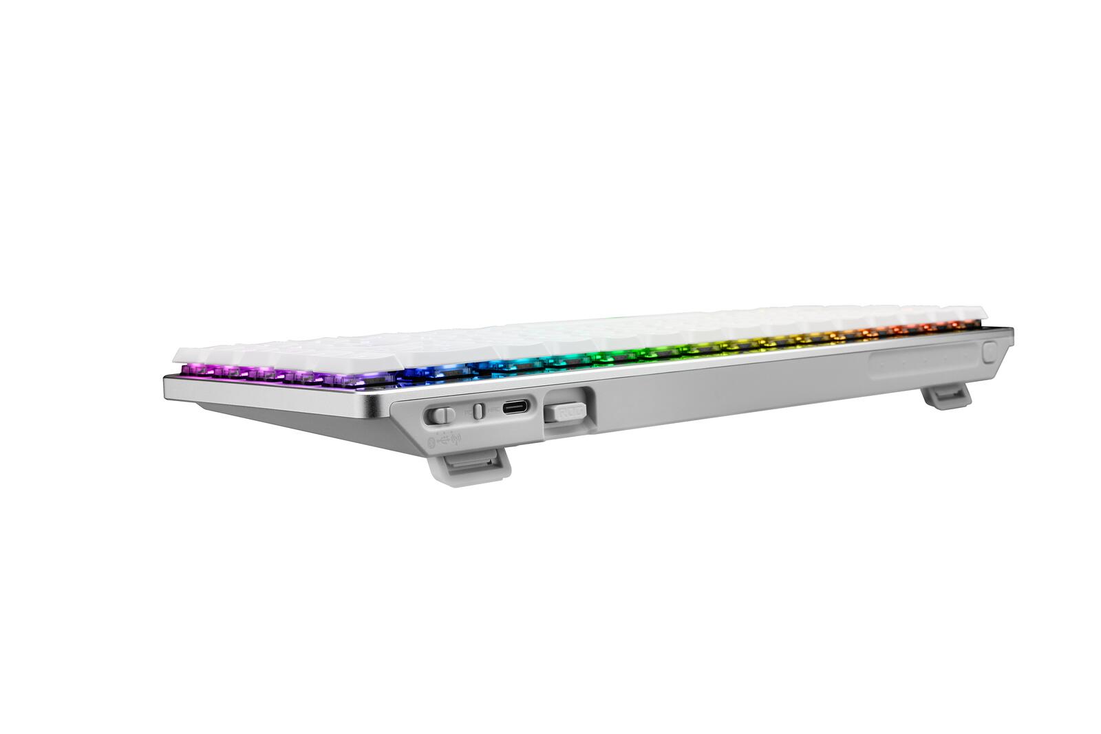 ASUS ROG Falchion RX Low Profile kabellose Gaming-Tastatur, weiß
