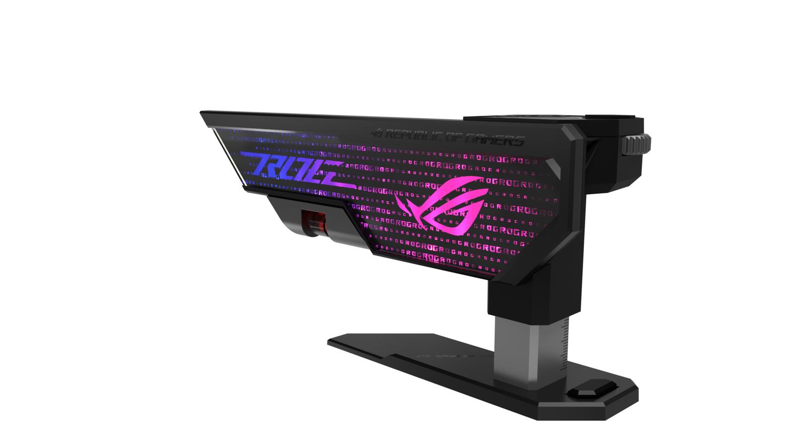 ASUS ROG Herculx Grafikkartenhalter (Stützhöhe 72-128 mm, AURA Sync, inkl. Wasserwaage)