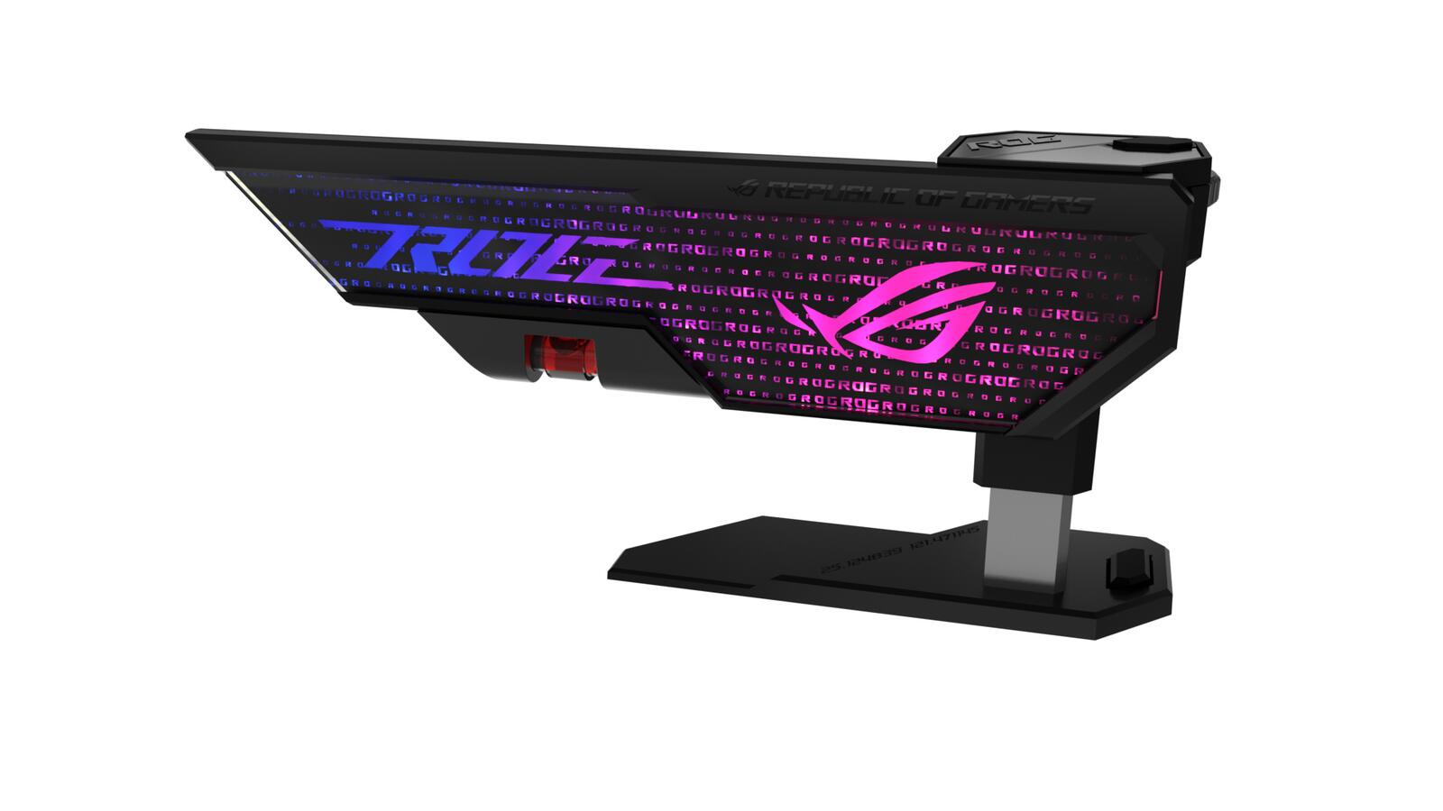 ASUS ROG Herculx Grafikkartenhalter (Stützhöhe 72-128 mm, AURA Sync, inkl. Wasserwaage)
