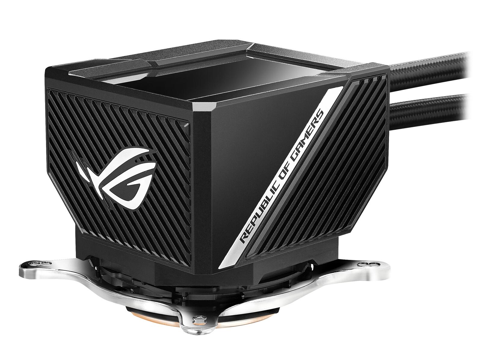 ASUS ROG RYUJIN II 240 All-in-One CPU-Wasserkühlung (3,5-Zoll-LCD, integrierter Pumpenlüfter zur Kühlung von VRM und M.2