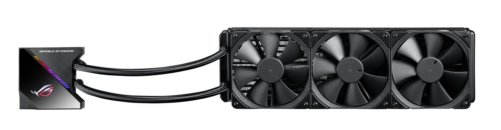ASUS ROG RYUJIN 360 All-in-One CPU-Wasserkühlung (OLED-Display, Aura Sync RGB, Noctua-Industrial-PPC-PWM-Lüfter)