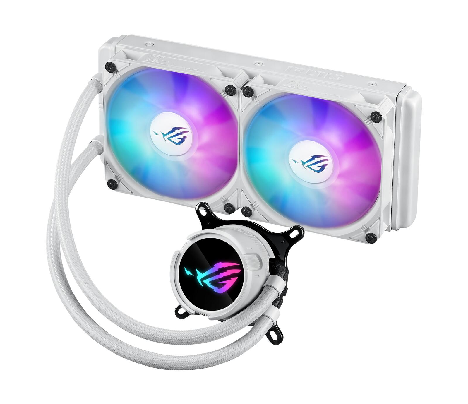 ASUS ROG STRIX LC III 240 ARGB White Edition All-in-One Flüssig-CPU-Wasserkühlung weiß