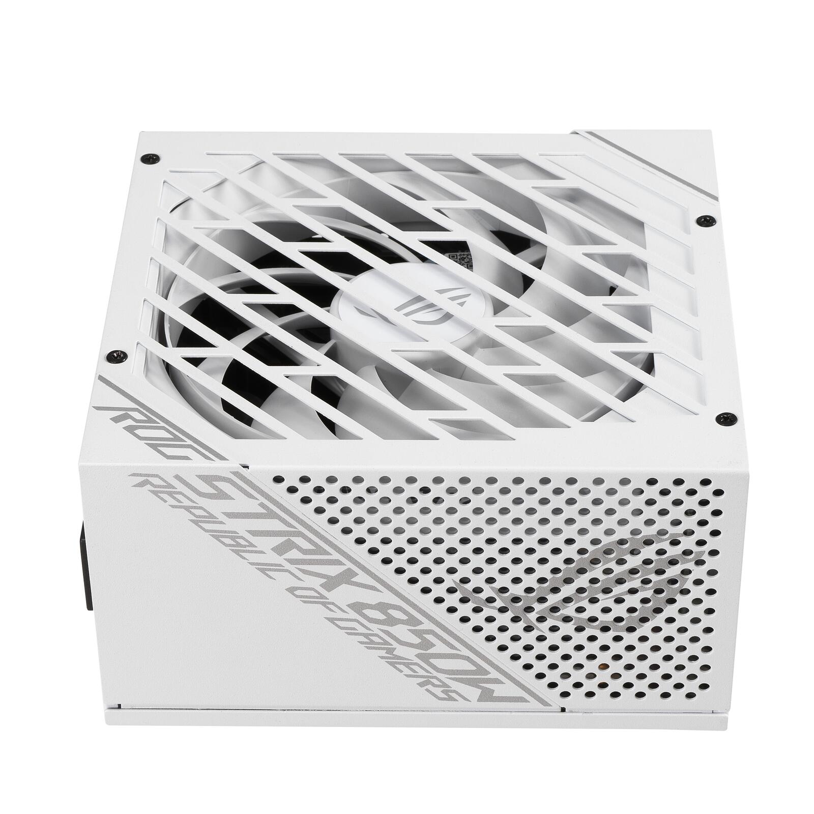 ASUS ROG STRIX 850G Netzteil (850 Watt, 80 Plus Gold, 0dB-Kühlung) weiß