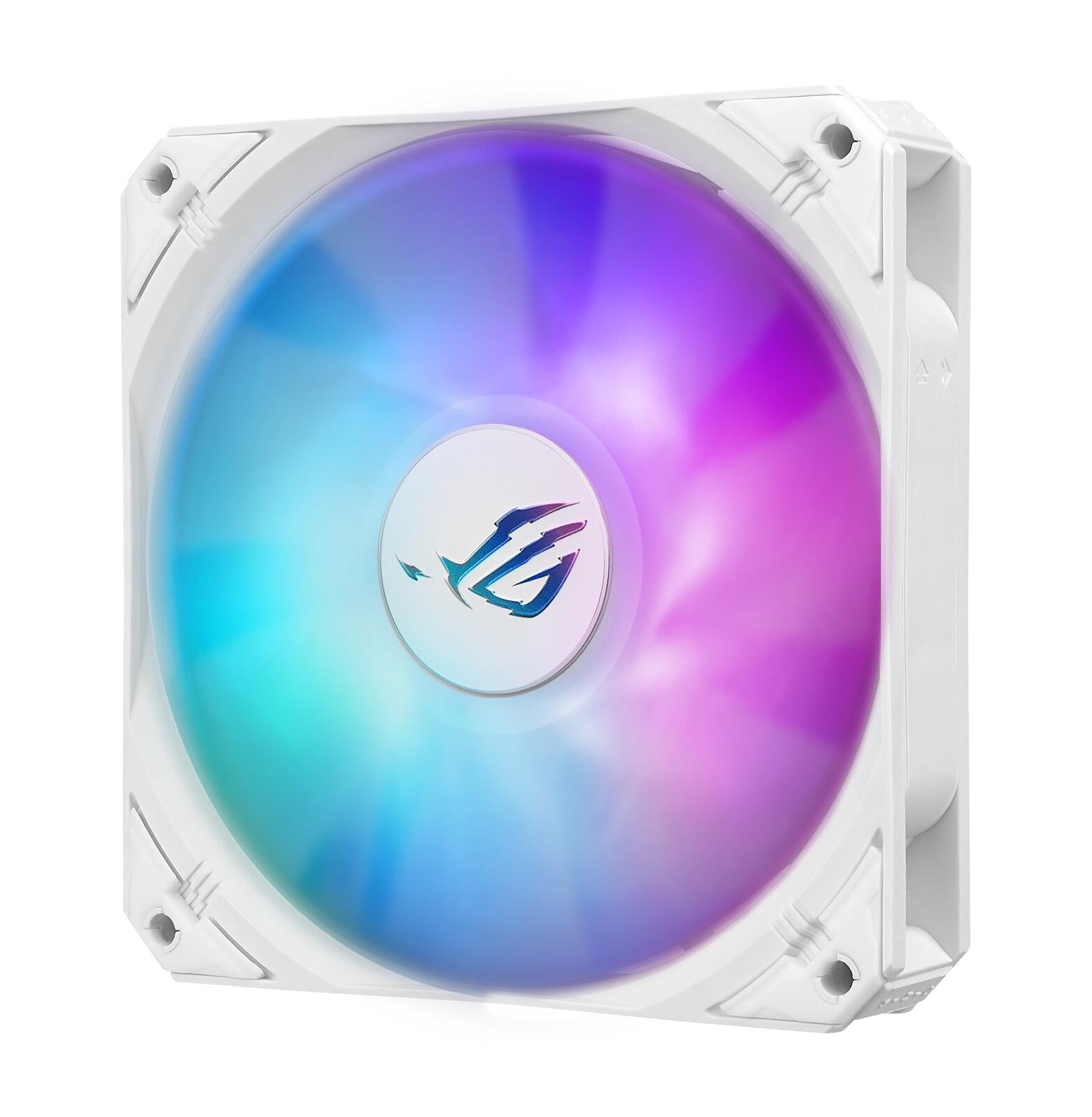 ASUS ROG STRIX LC III 360 ARGB White All-in-One Flüssig-CPU-Wasserkühlung weiß (drei adressierbare ROG ARGB-Lüfter, Anti