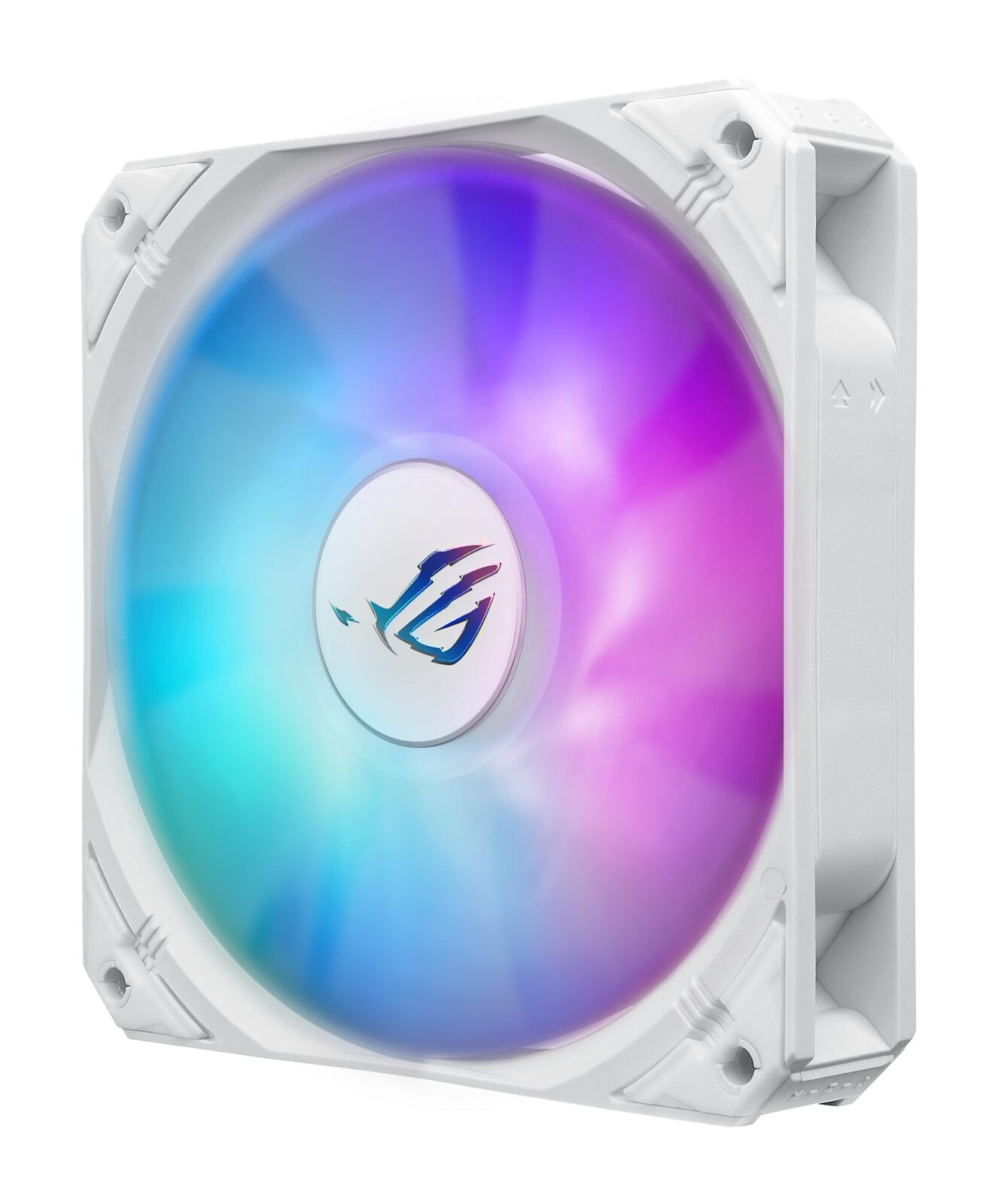 ASUS ROG STRIX LC III 360 ARGB White All-in-One Flüssig-CPU-Wasserkühlung weiß (drei adressierbare ROG ARGB-Lüfter, Anti