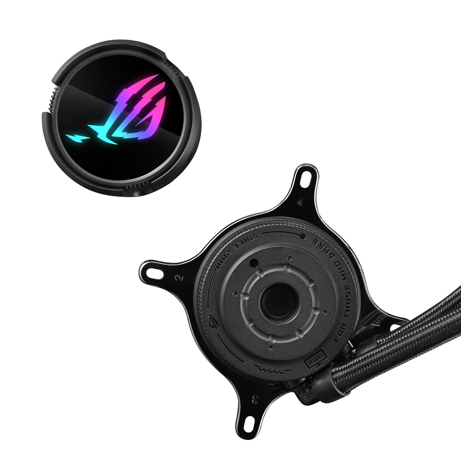 ASUS ROG STRIX LC III 360 ARGB All-in-One Flüssig-CPU-Wasserkühlung schwarz (drei adressierbare ROG ARGB-Lüfter, Anti-Vi