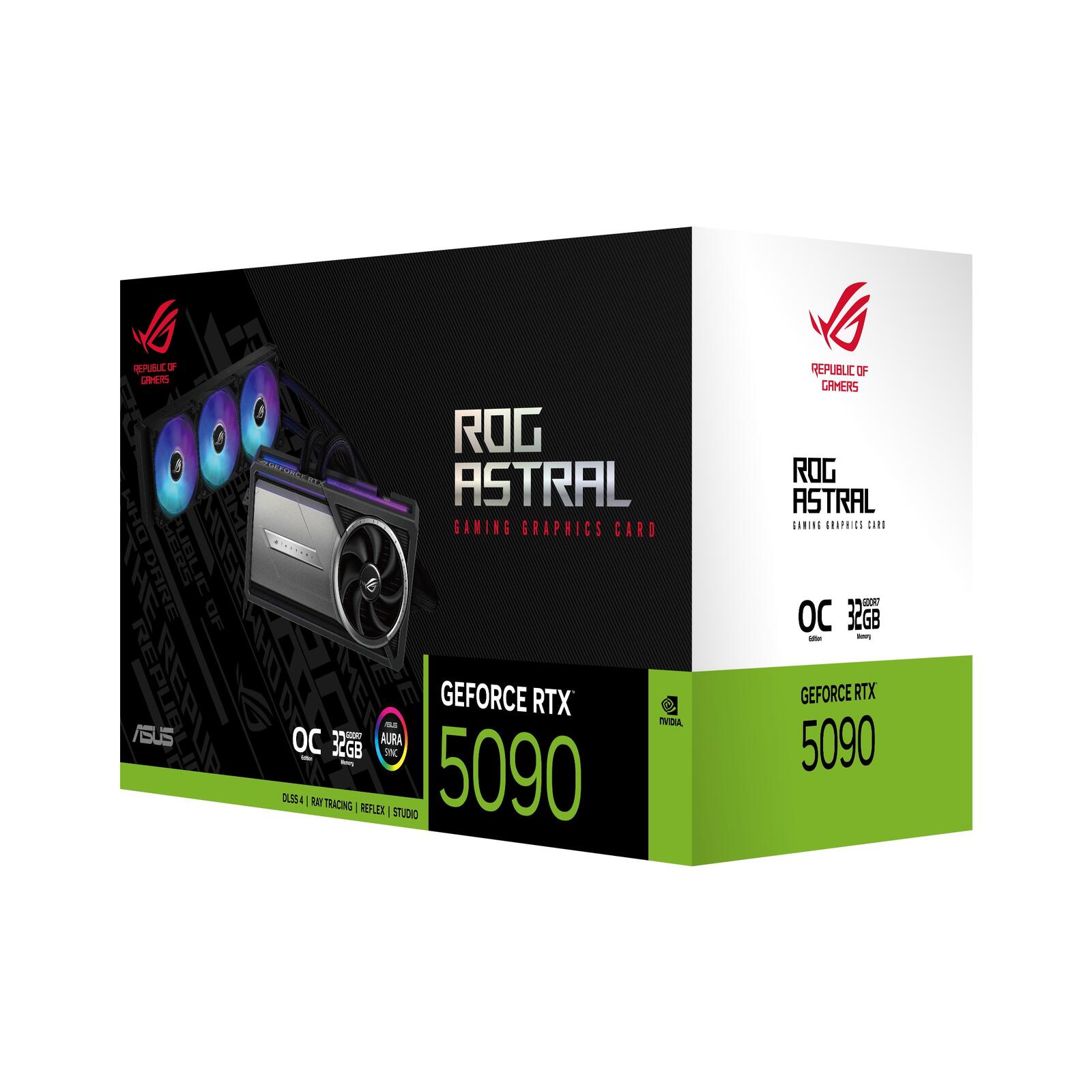 ASUS ROG-ASTRAL-LC-RTX5090-O32G-Gaming Grafikkarte