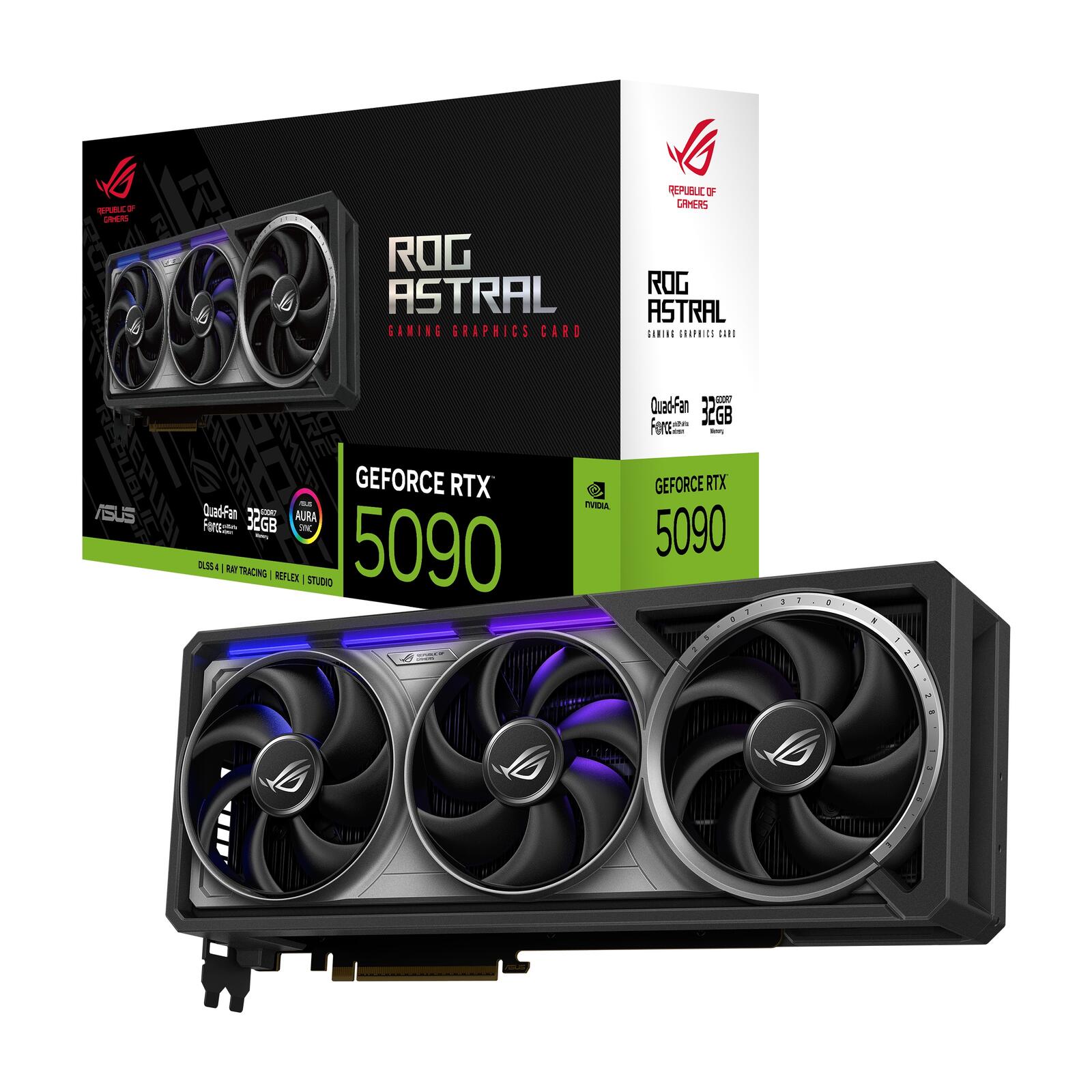 ASUS ROG Astral GeForce RTX 5090 32GB GDDR7 Gaming Grafikkarte