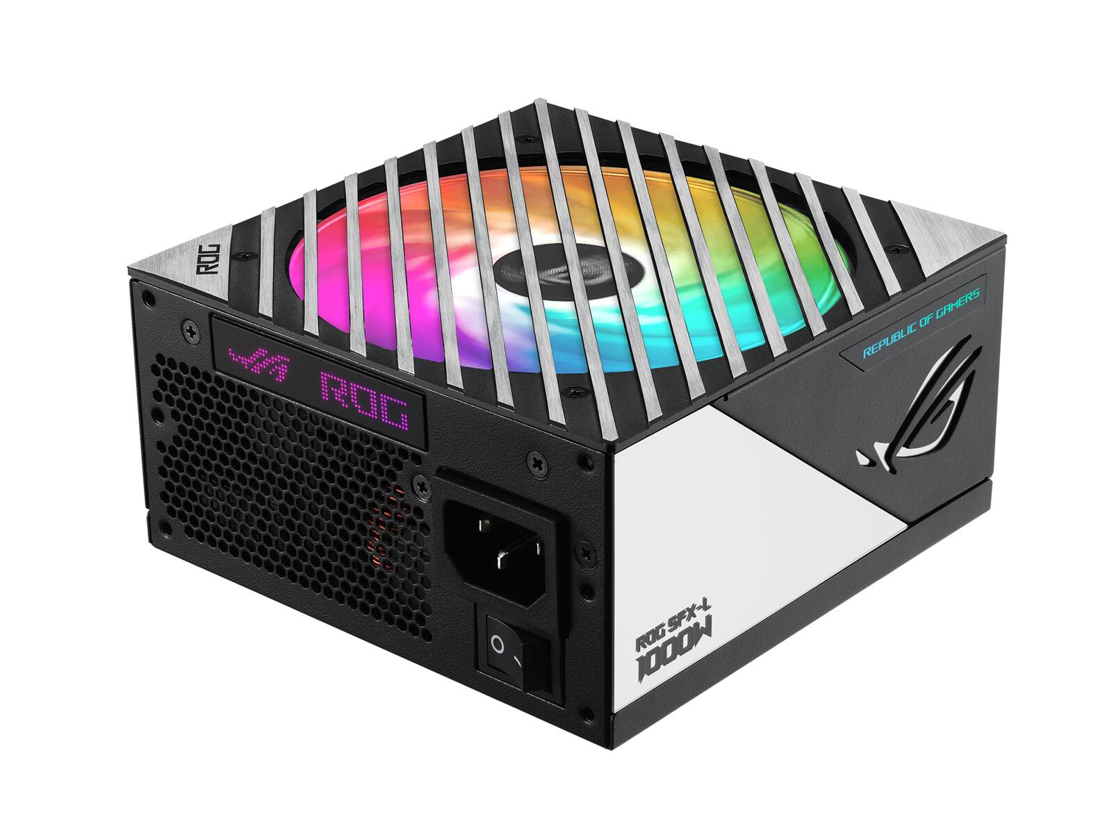 ASUS ROG Loki SFX-L 1000W Platinum (Vollmodulares Netzteil, 80+ Platinum, 120mm PWM ARGB Lüfter, Aura Sync, ATX 3.0 Komp