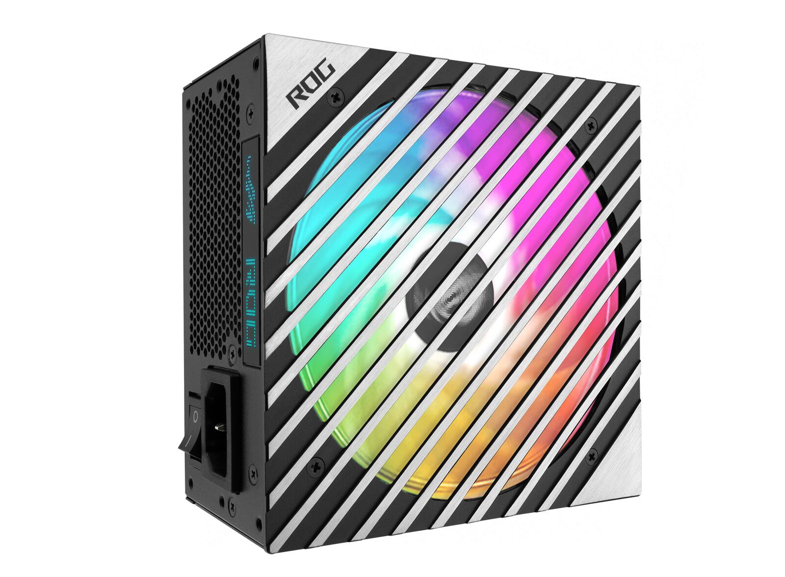 ASUS ROG Loki SFX-L 850W Platinum (Vollmodulares Netzteil, 80+ Platinum, Lambda A zertifiziert, 120mm PWM ARGB Lüfter, A