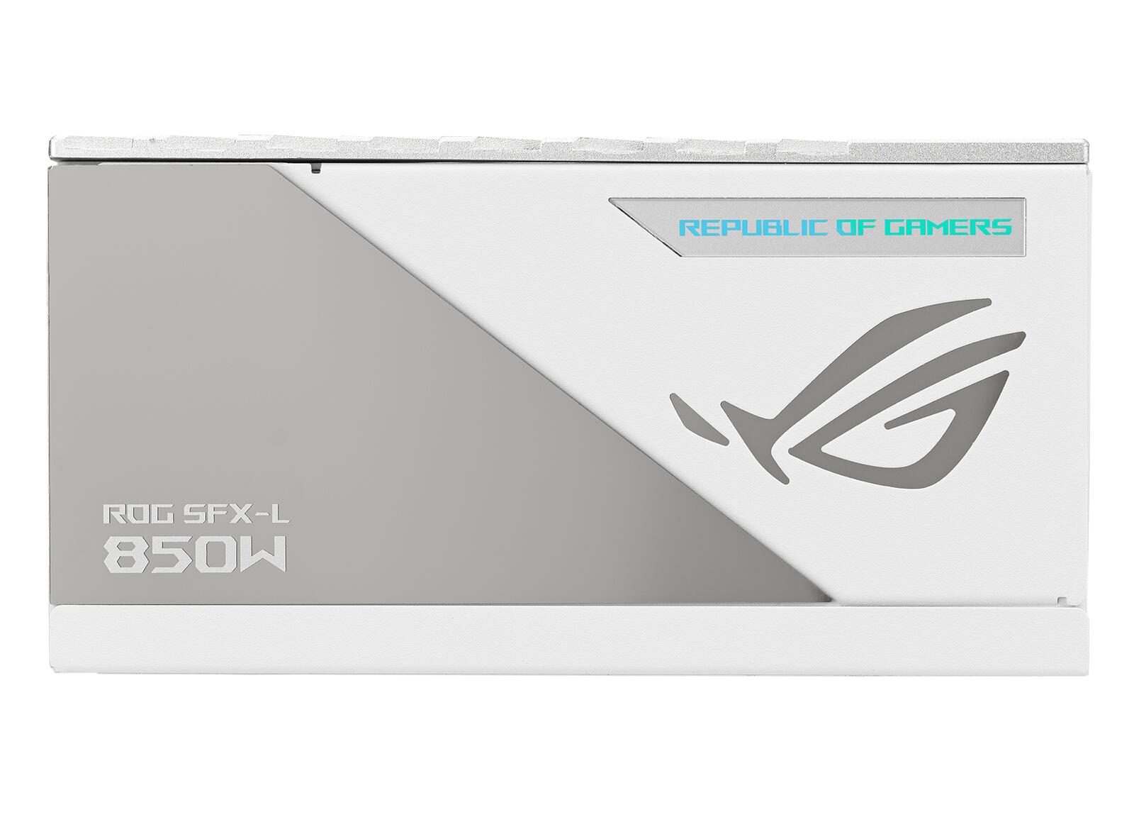 ASUS ROG Loki SFX-L 850W Platinum Netzteil (Vollmodulares Netzteil, 80+ Platinum, Lambda A zertifiziert, 120mm PWM ARGB