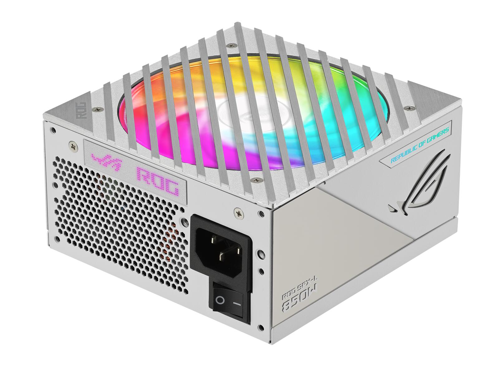 ASUS ROG Loki SFX-L 850W Platinum Netzteil (Vollmodulares Netzteil, 80+ Platinum, Lambda A zertifiziert, 120mm PWM ARGB