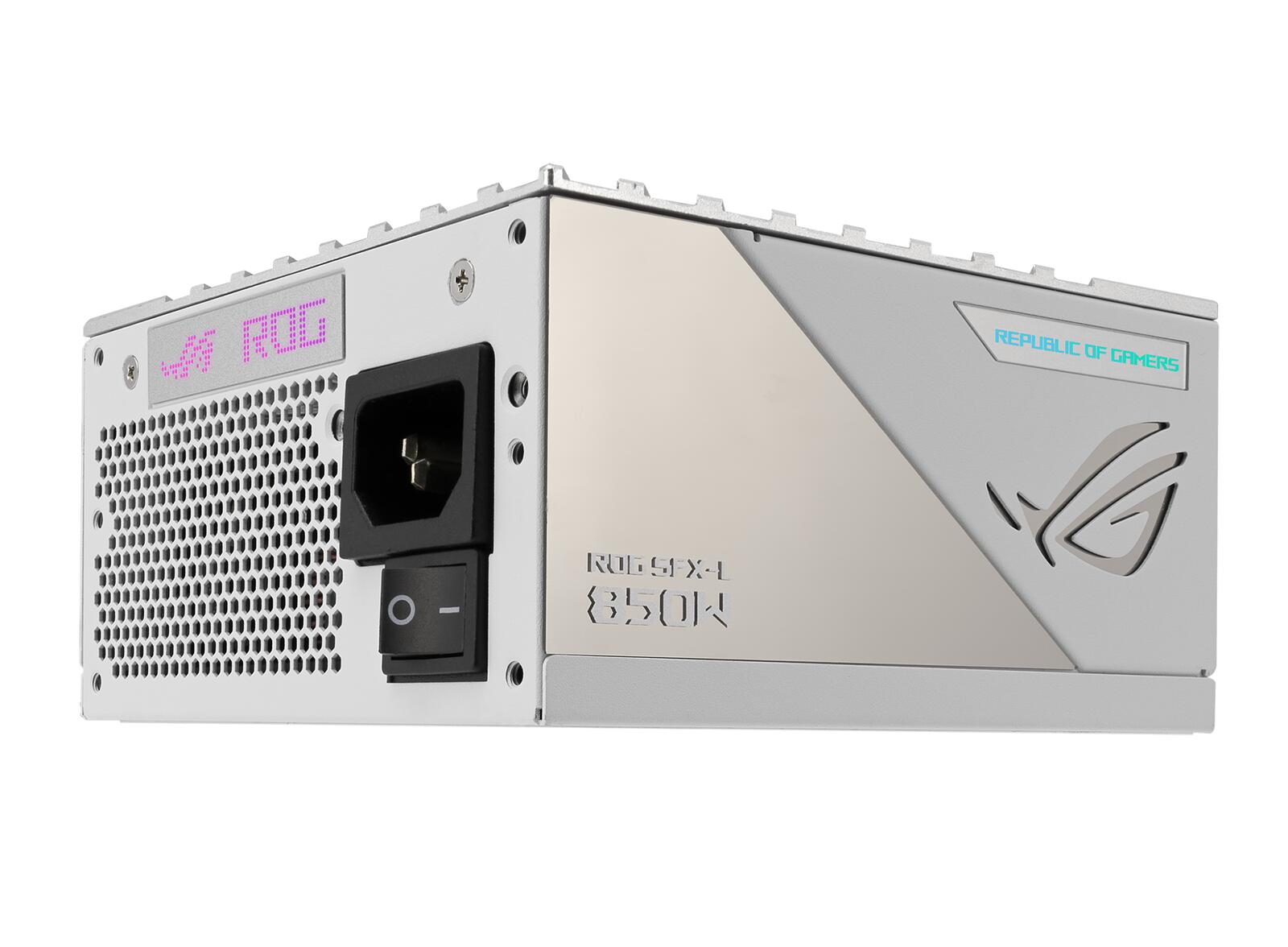 ASUS ROG Loki SFX-L 850W Platinum Netzteil (Vollmodulares Netzteil, 80+ Platinum, Lambda A zertifiziert, 120mm PWM ARGB